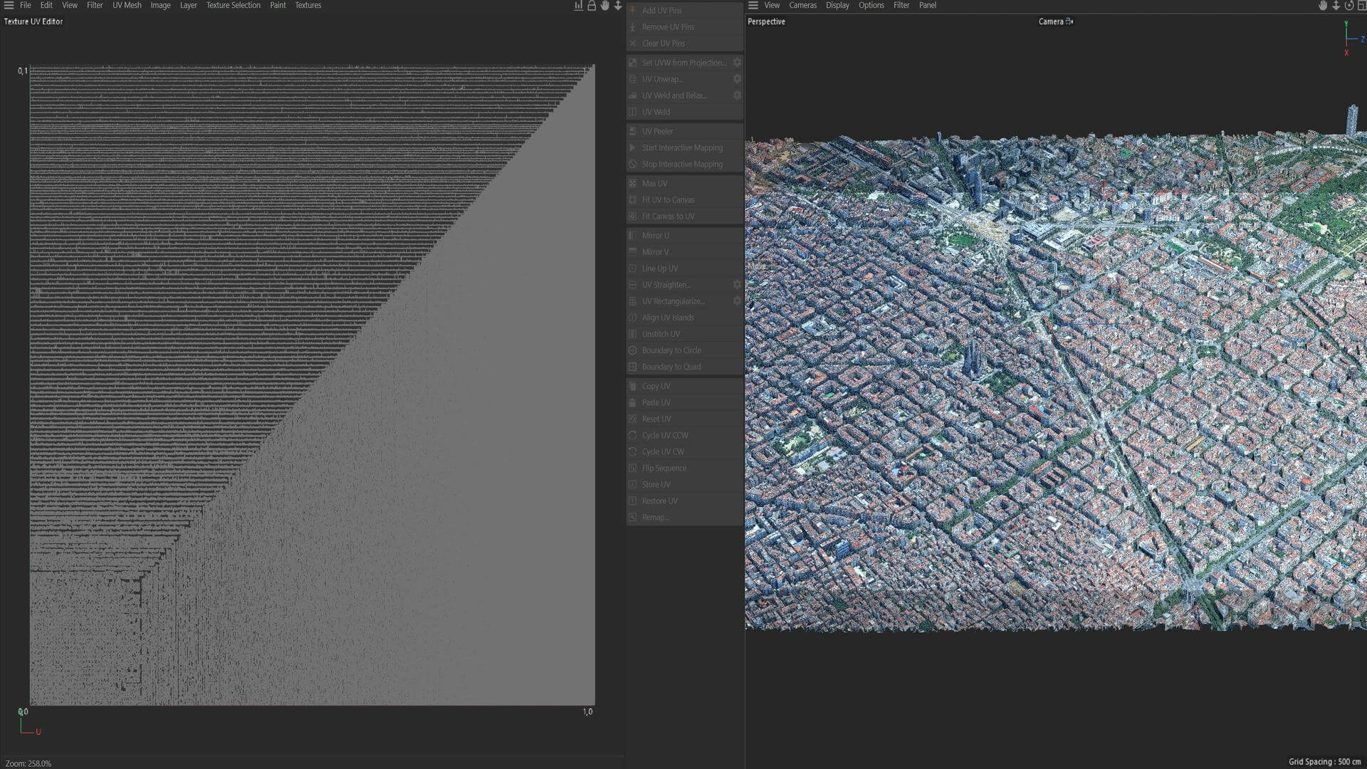 Barcelona 3D Scan City Spain 3D Model 3D Model