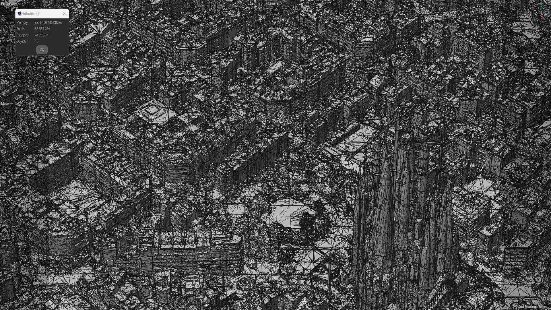 Barcelona 3D Scan City Spain 3D Model 3D Model