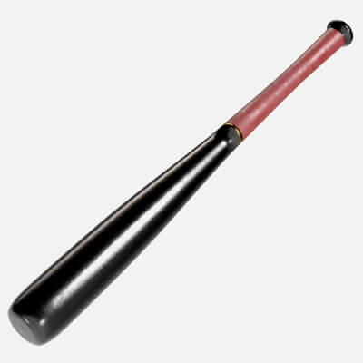 Baseball Bat Black