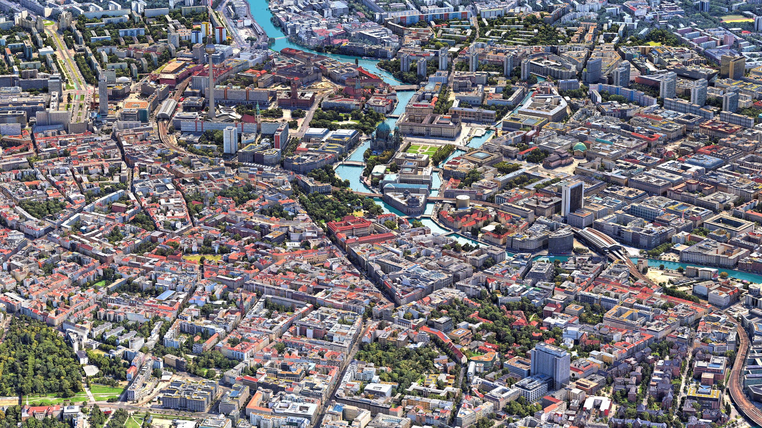 Berlin 3D City Germany 3D Model 3D Model