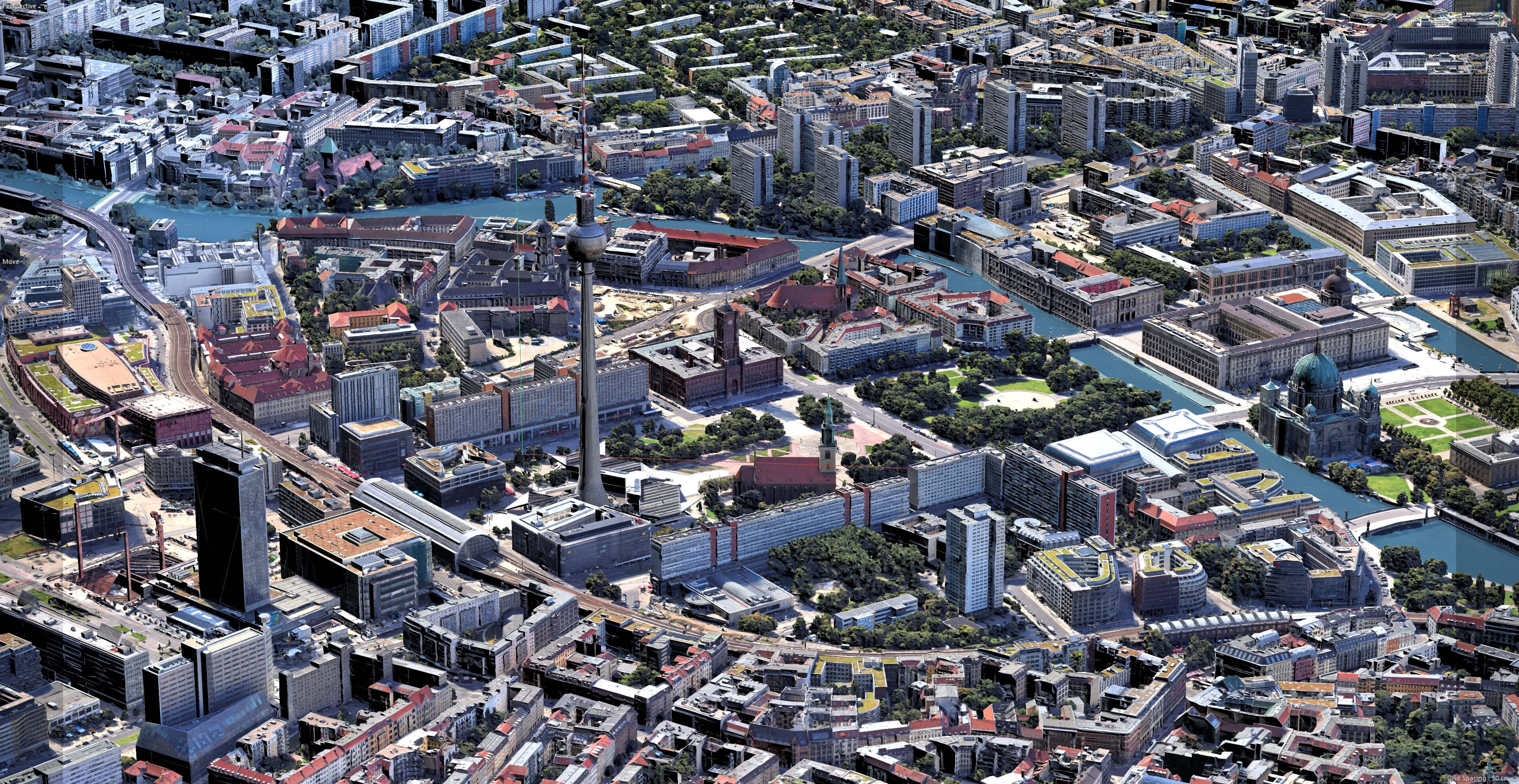 Berlin 3D City Germany 3D Model 3D Model