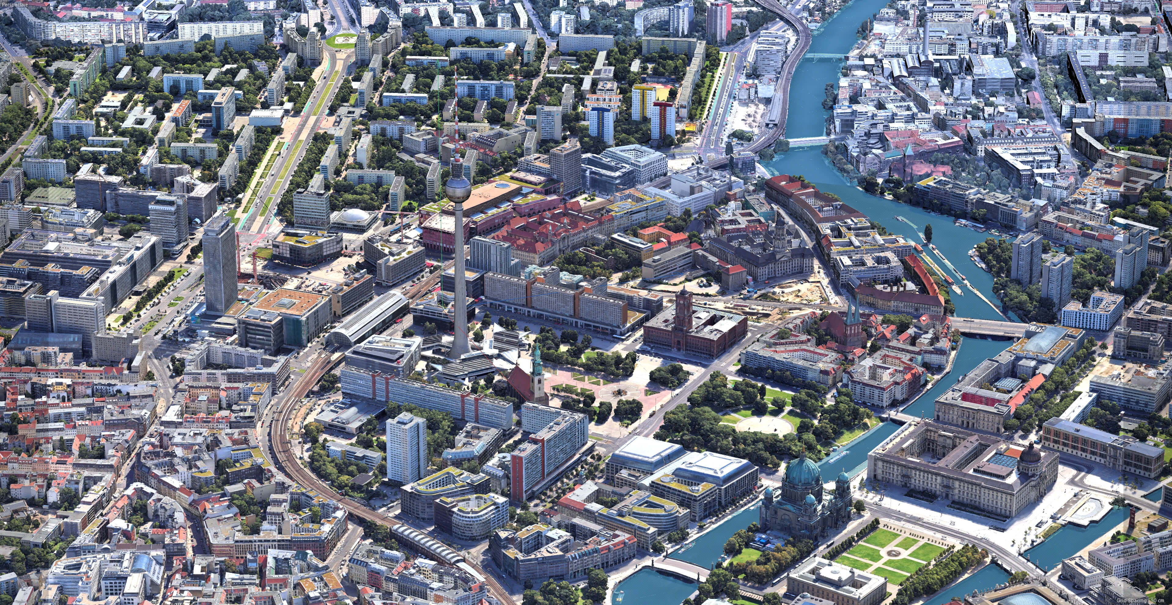 Berlin 3D City Germany 3D Model 3D Model