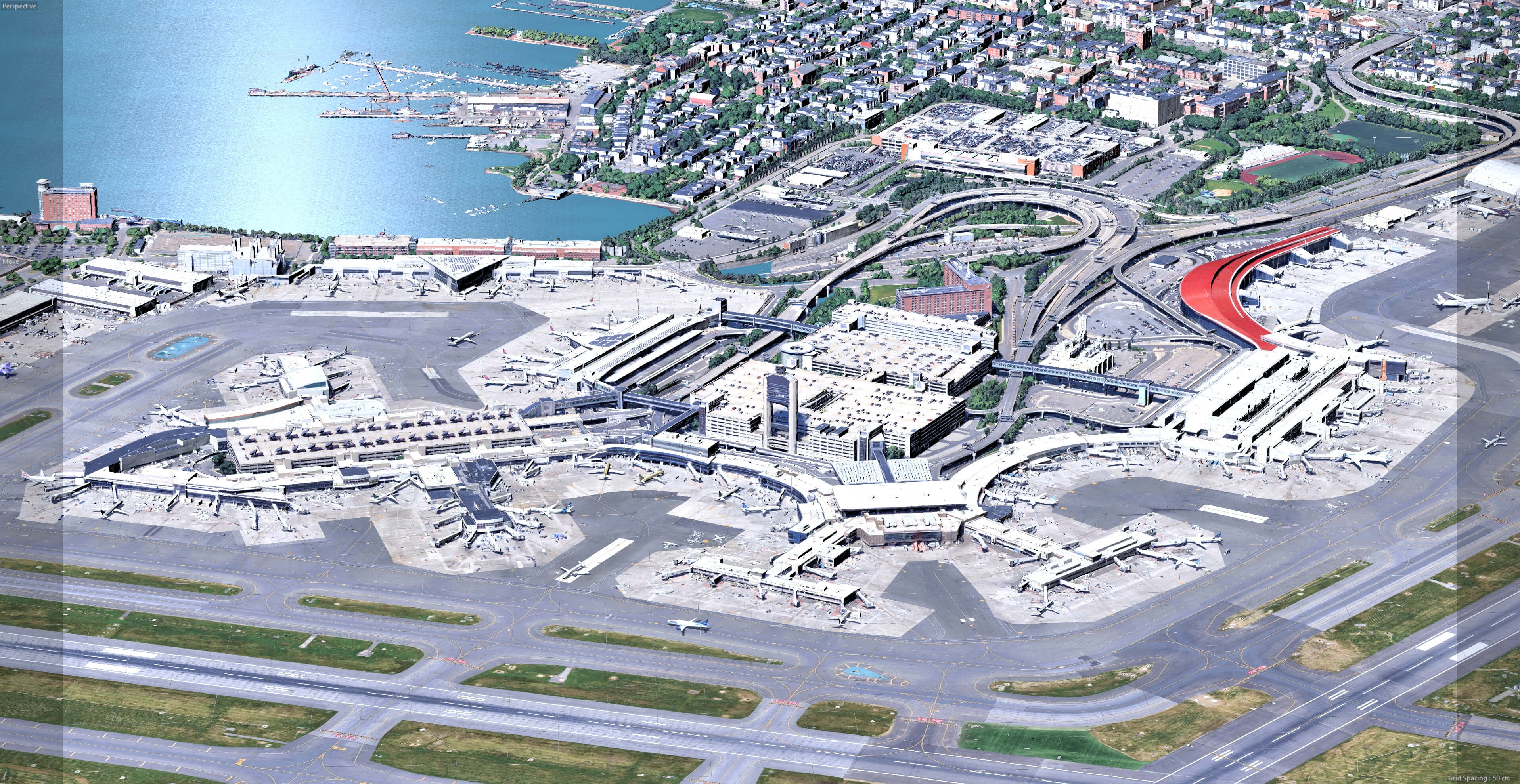 Boston Massachusetts 3D Scan City USA 3D Model 3D Model