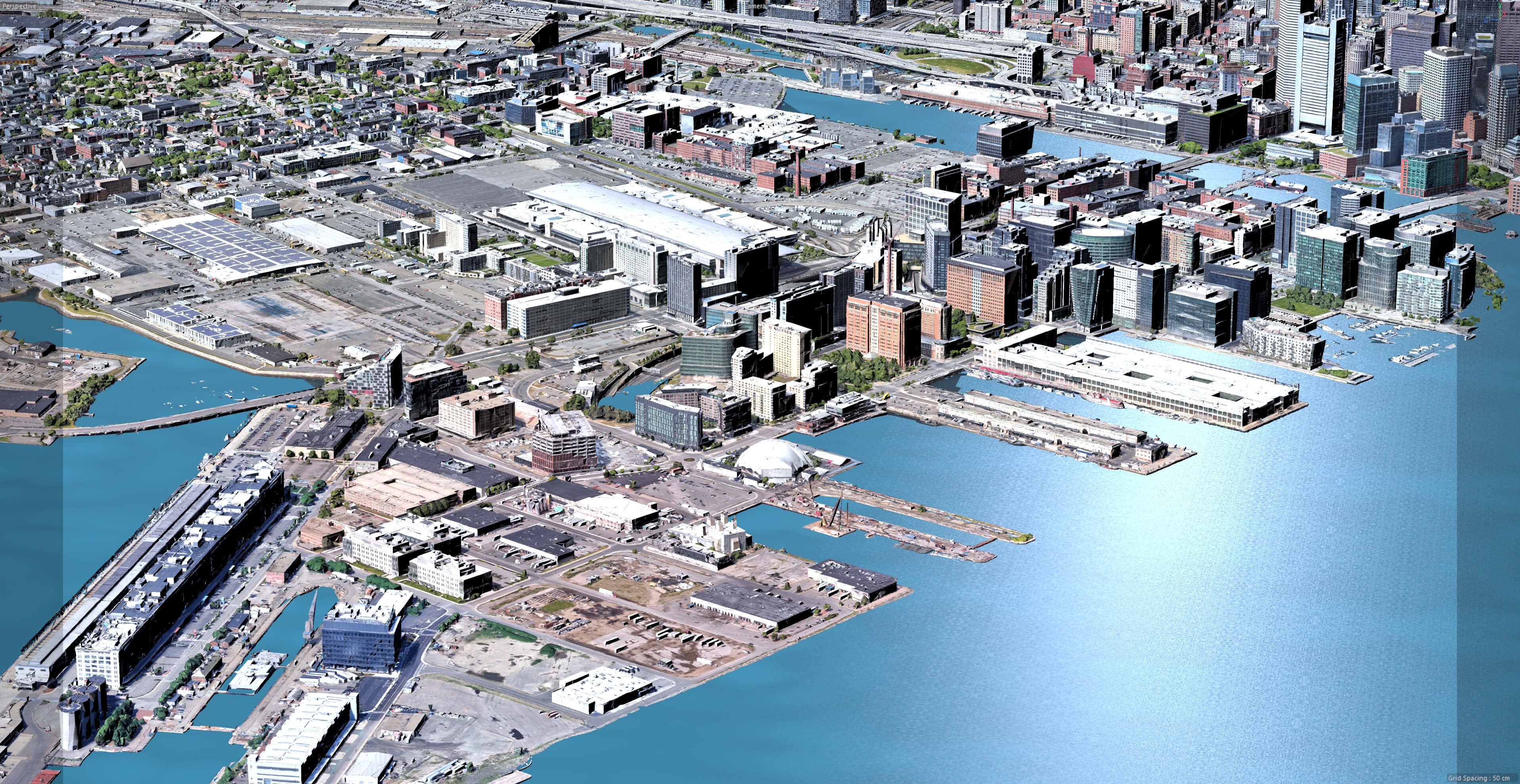 Boston Massachusetts 3D Scan City USA 3D Model 3D Model