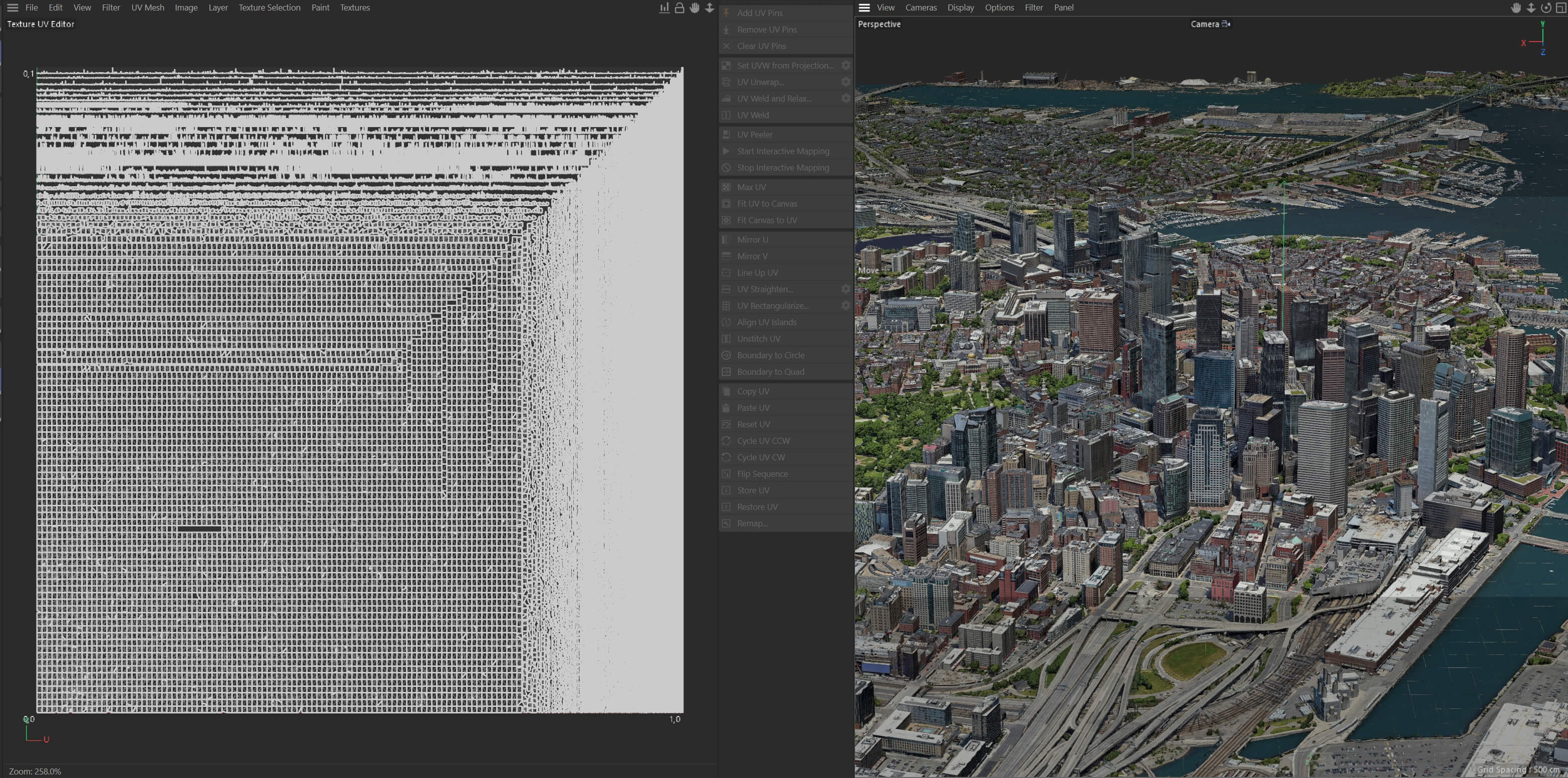 Boston Massachusetts 3D Scan City USA 3D Model 3D Model