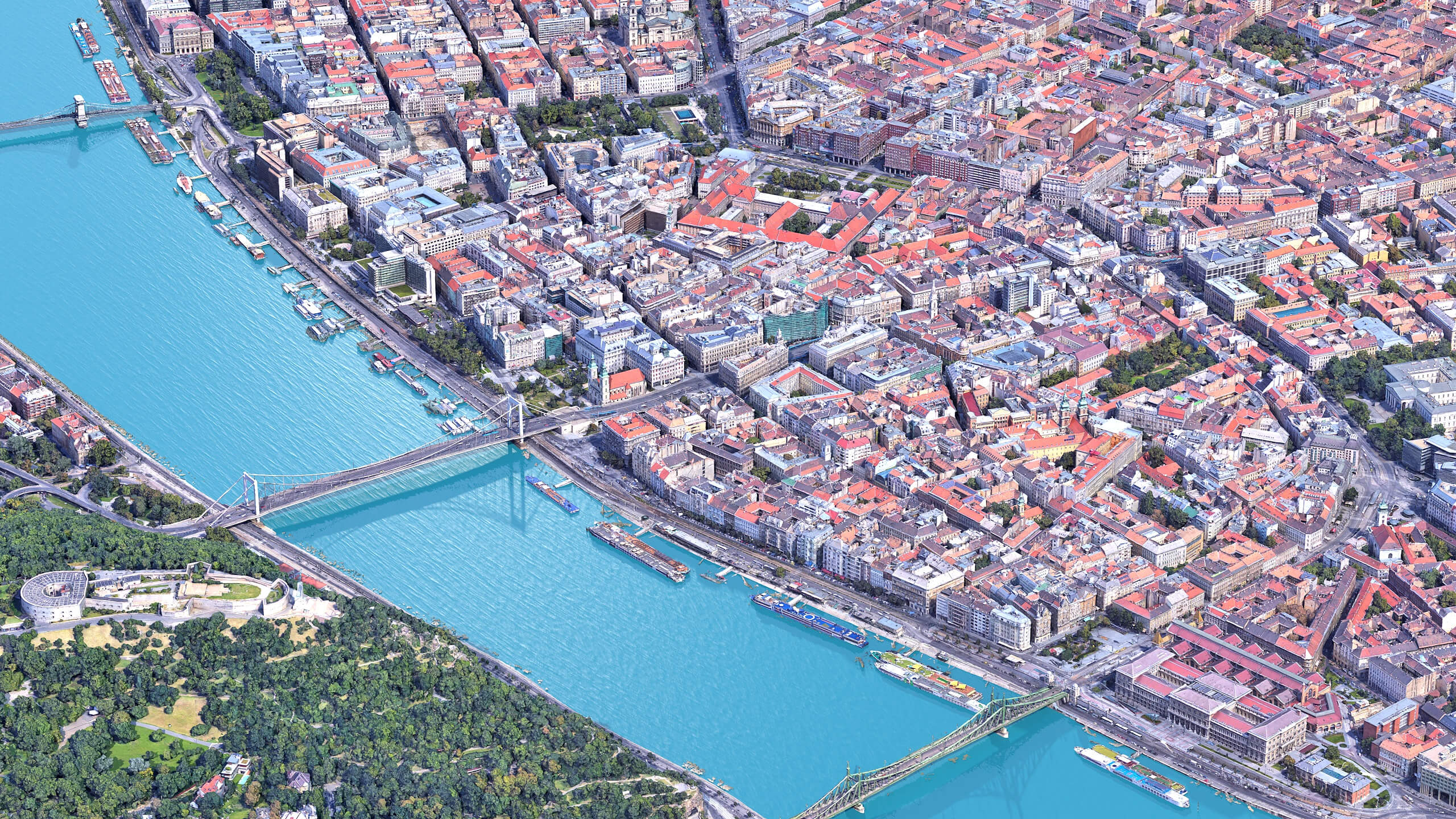 Budapest 3D Scan City Hungary 3D Model 3D Model
