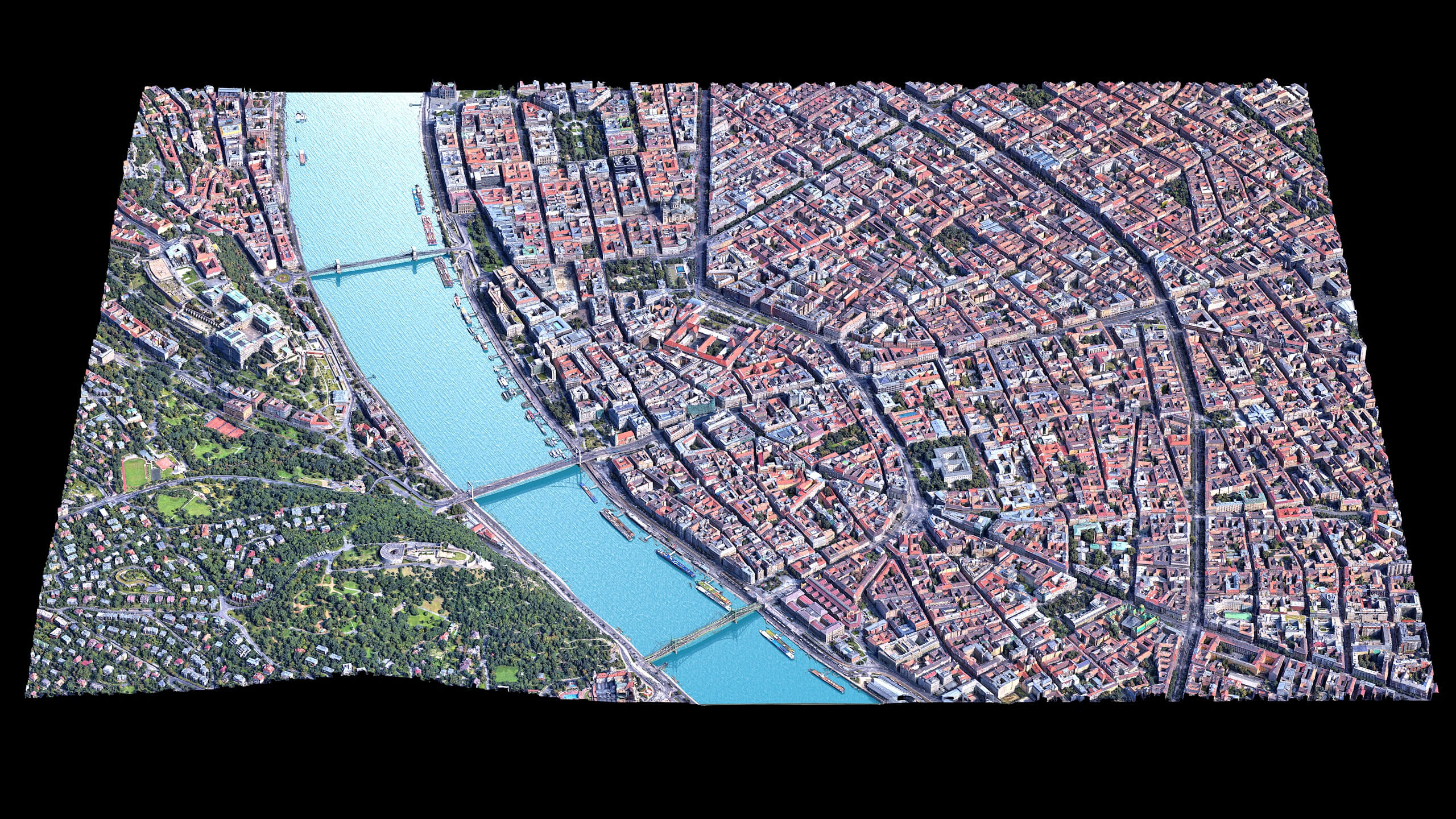 Budapest 3D Scan City Hungary 3D Model 3D Model