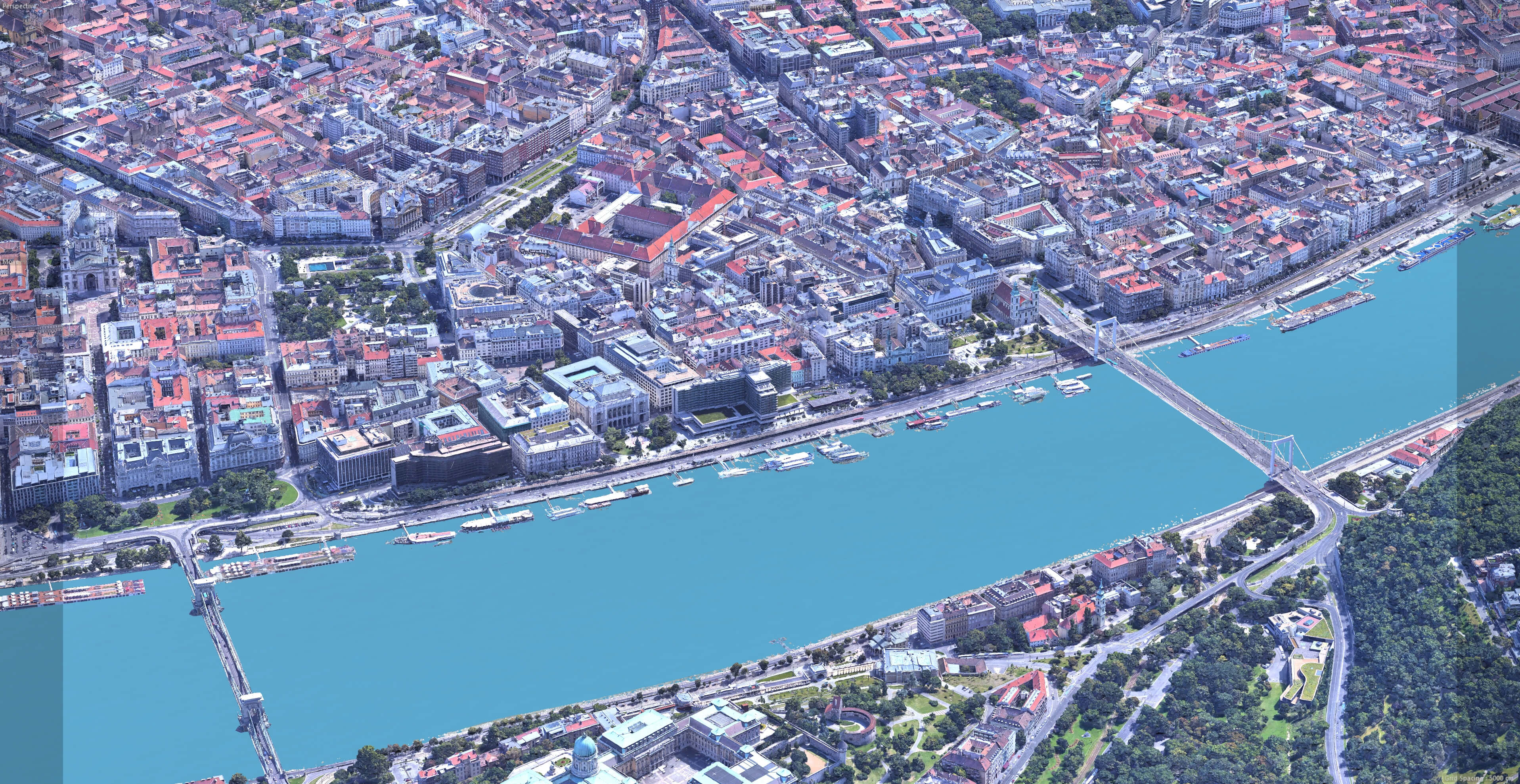 Budapest 3D Scan City Hungary 3D Model 3D Model