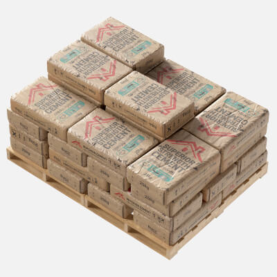 Cement Bag Wooden Pallet v2