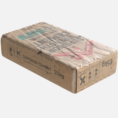 Cement Sack 3d model