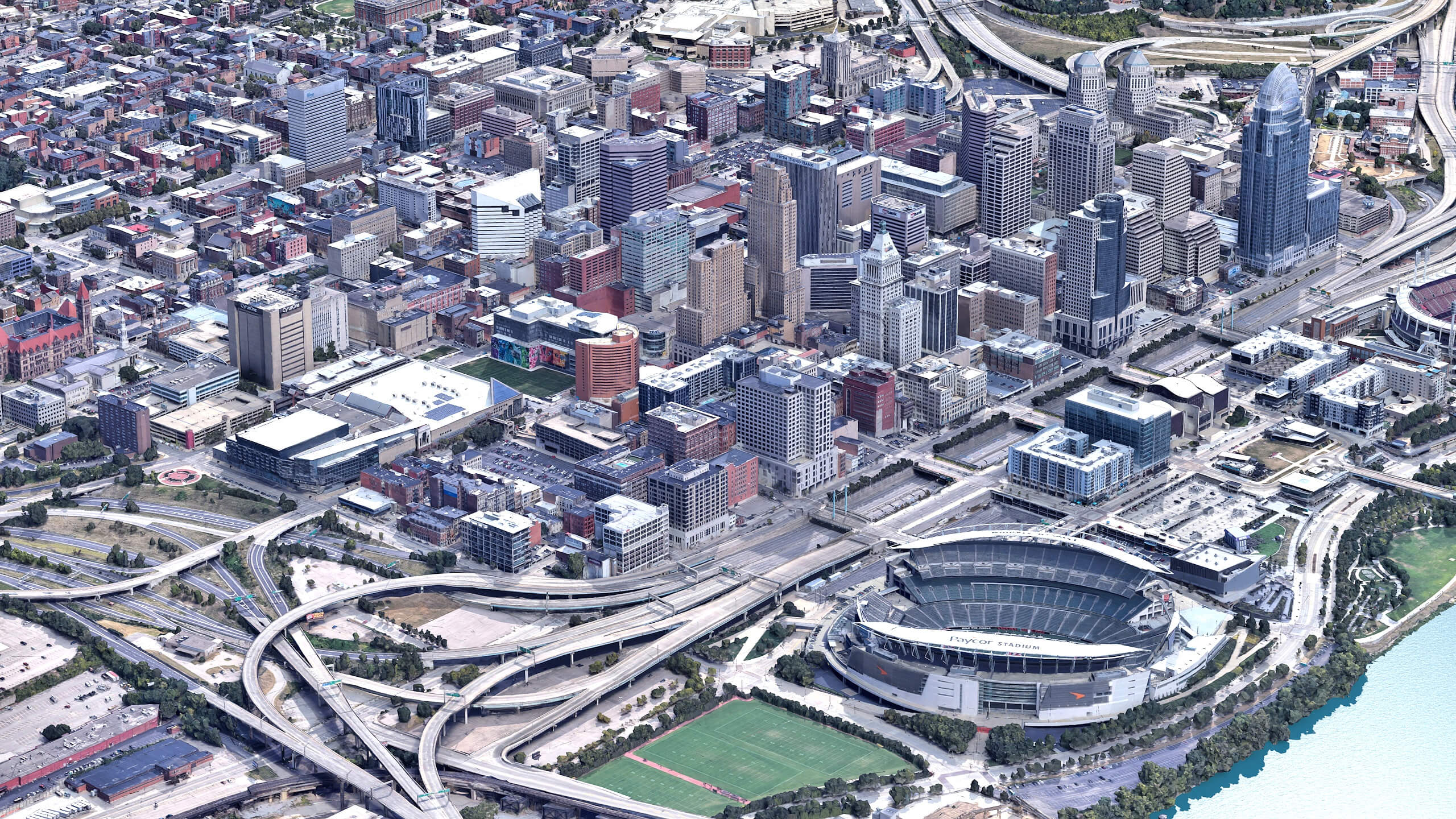 Cincinnati 3D Scan City USA 3D Model 3D Model