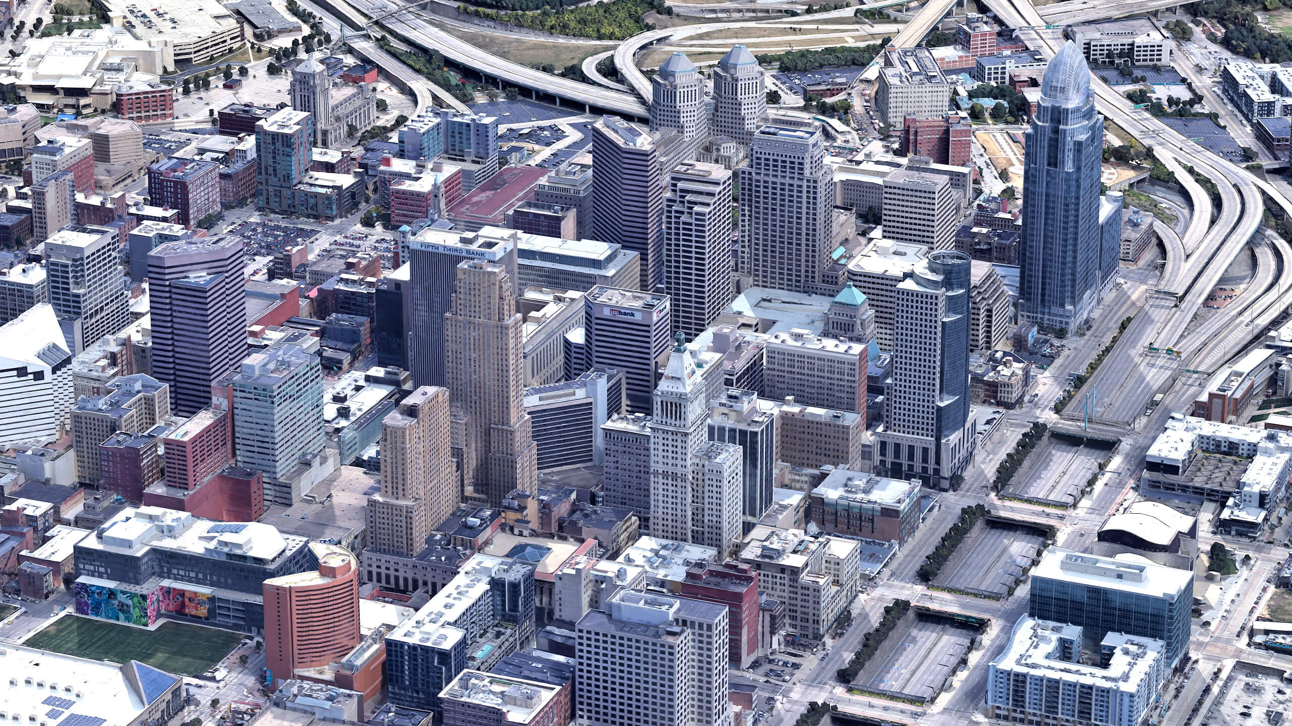 Cincinnati 3D Scan City USA 3D Model 3D Model
