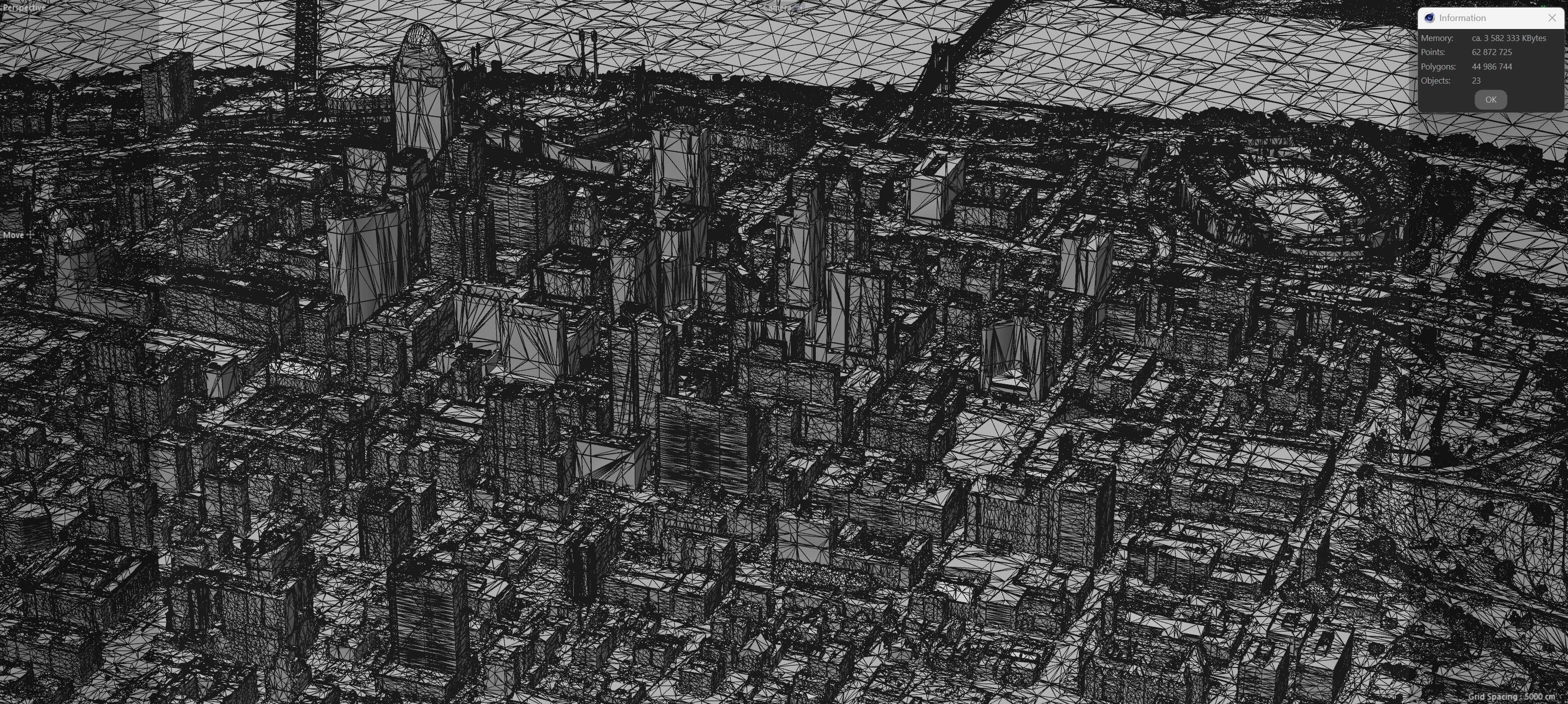 Cincinnati 3D Scan City USA 3D Model 3D Model