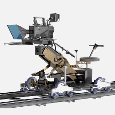 Cinetech Robin Camera Dolly and Accessories with Panasonic C