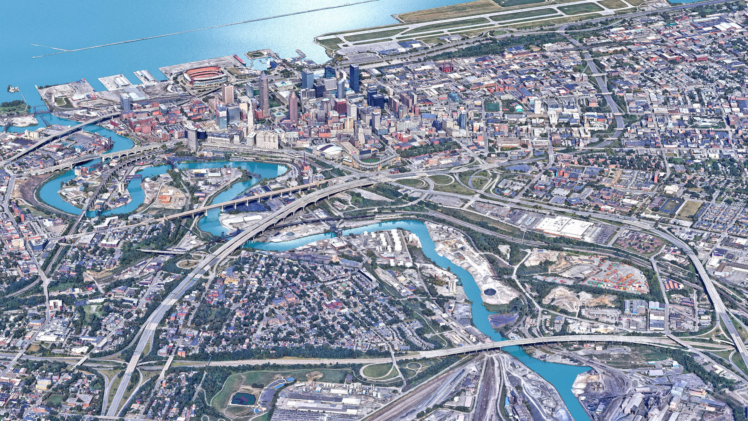 Cleveland 3D Scan City USA 3D Model 3D Model