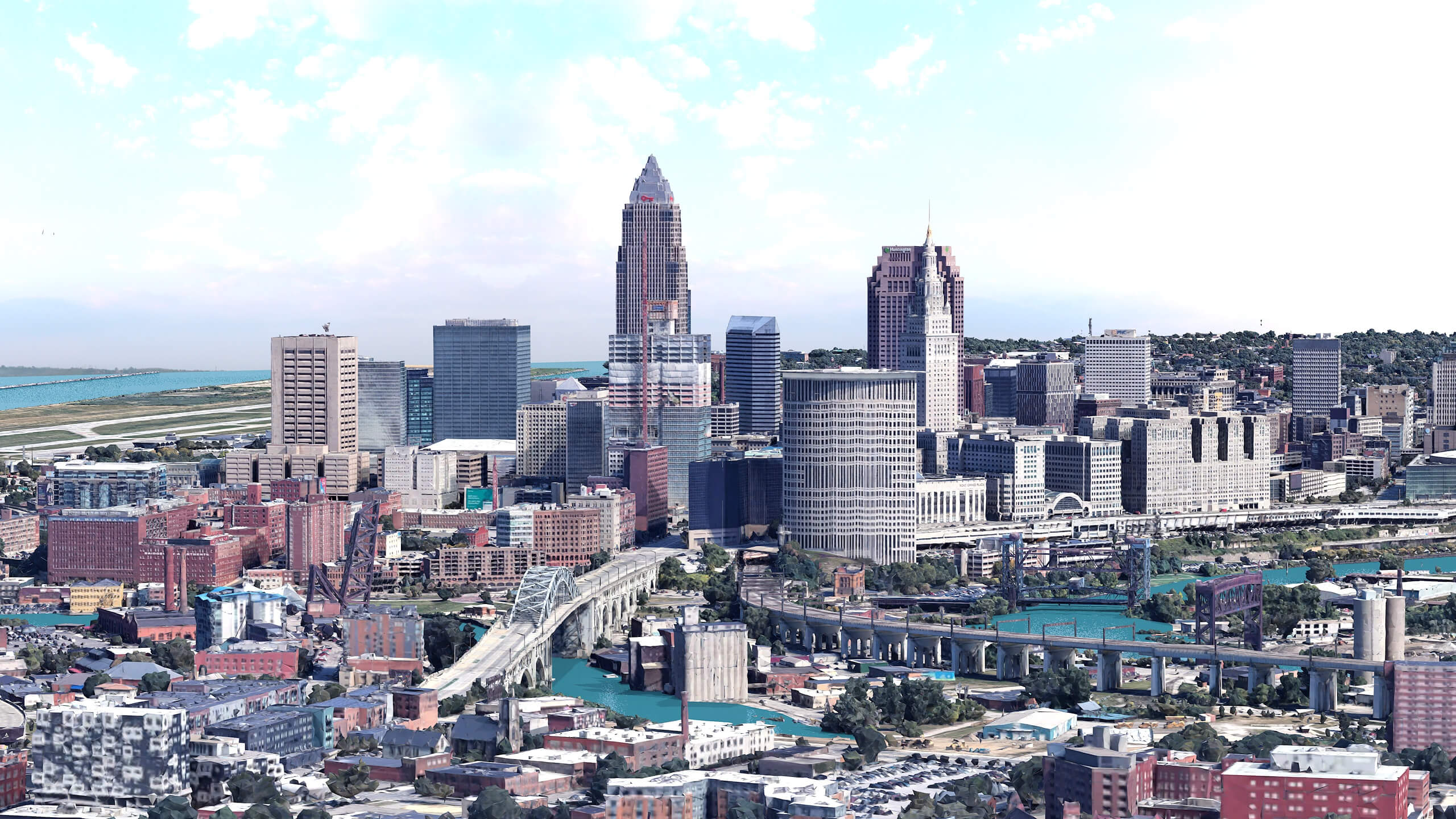Cleveland 3D Scan City USA 3D Model 3D Model