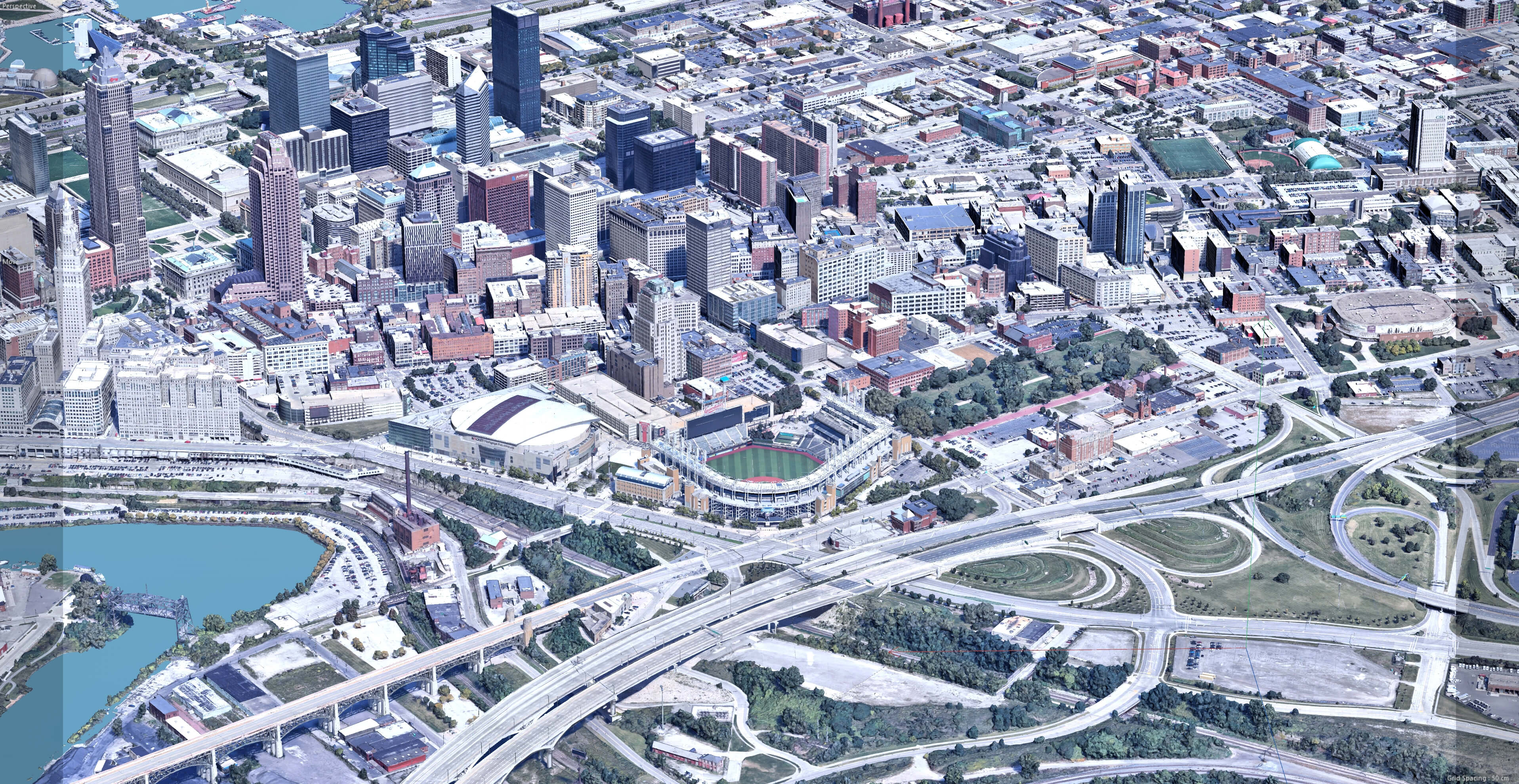 Cleveland 3D Scan City USA 3D Model 3D Model