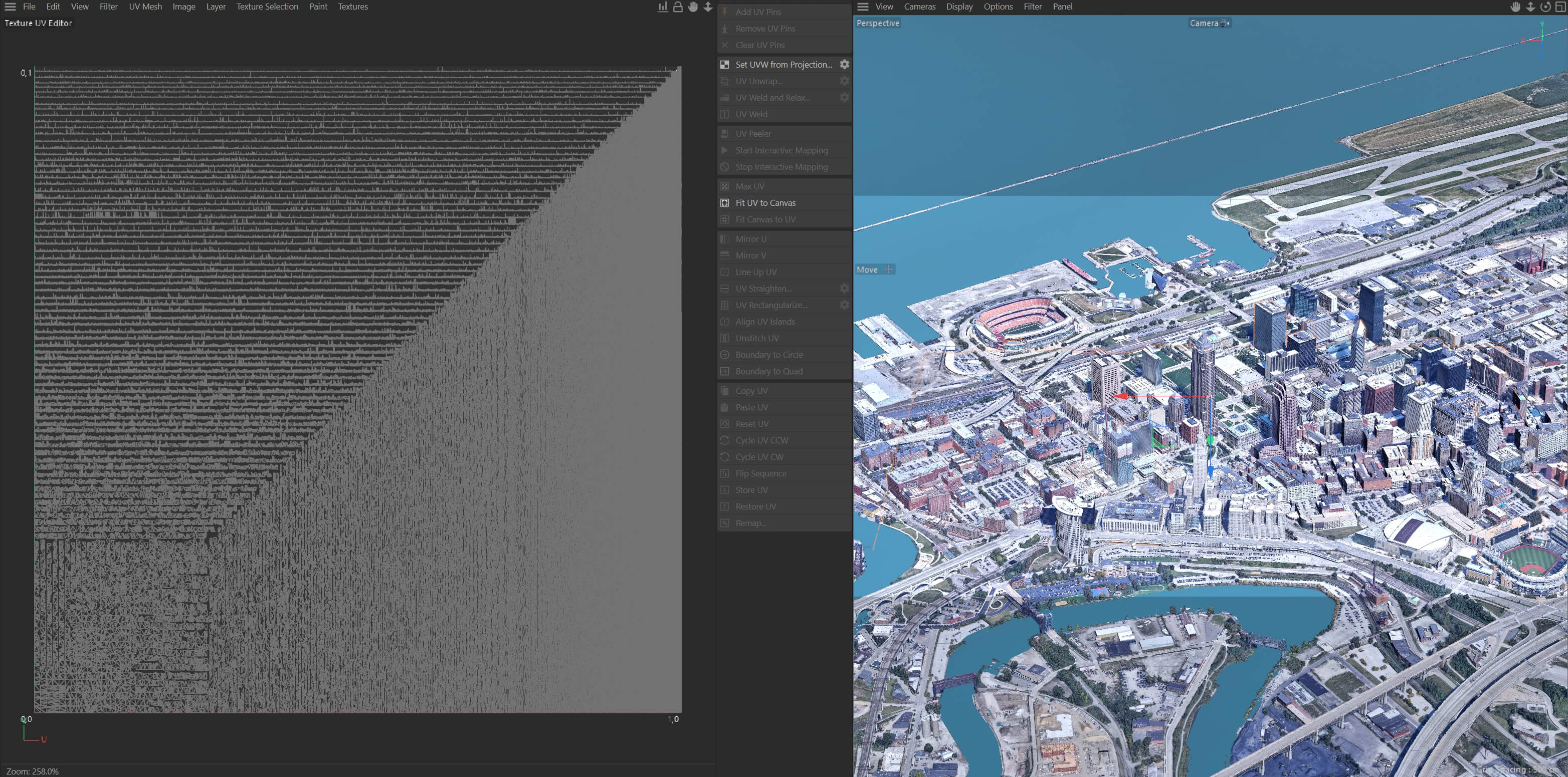 Cleveland 3D Scan City USA 3D Model 3D Model
