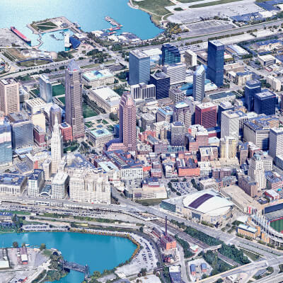 Cleveland 3D Scan City USA 3D Model