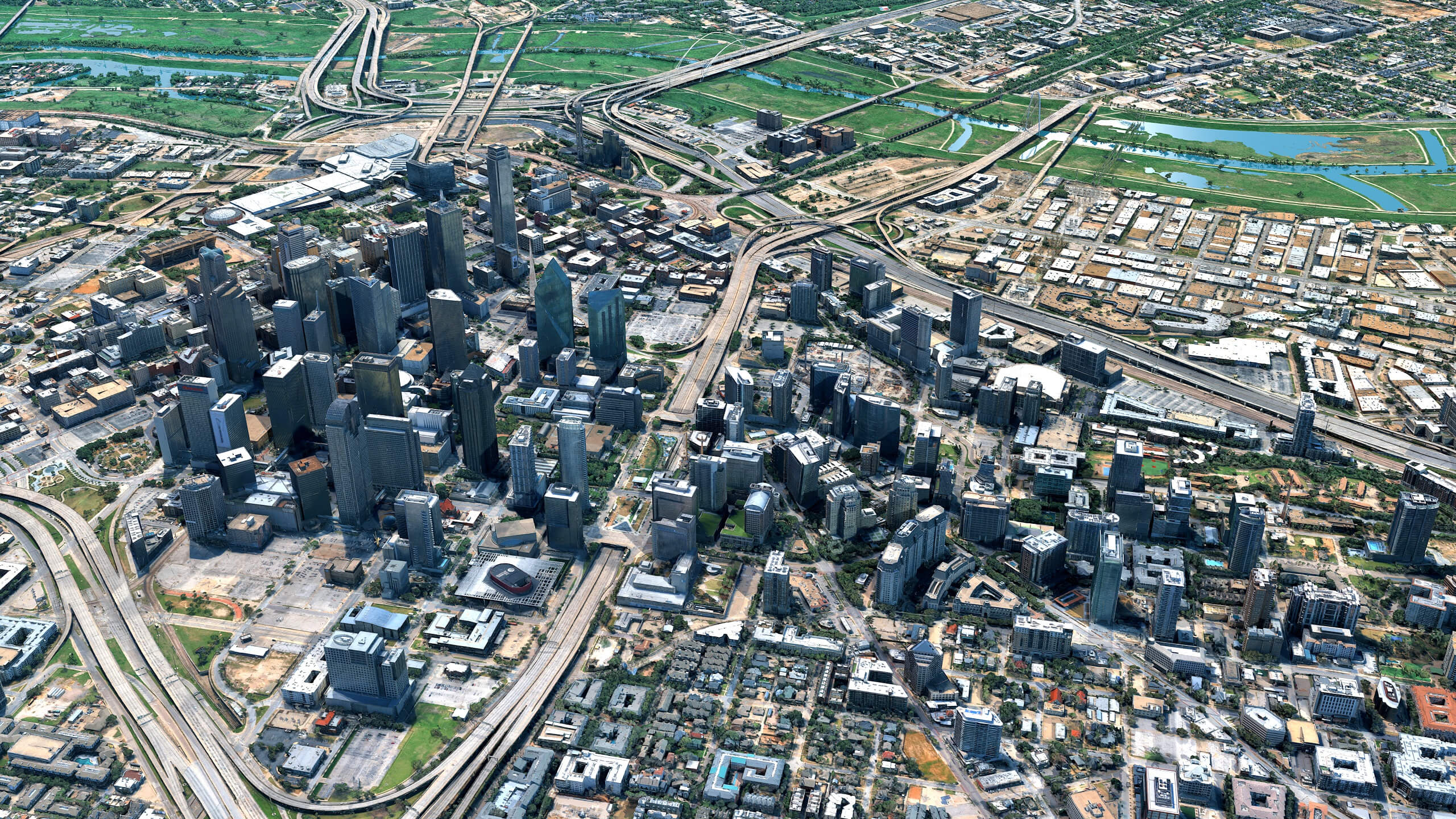Dallas 3D Scan City Texas USA 3D Model 3D Model