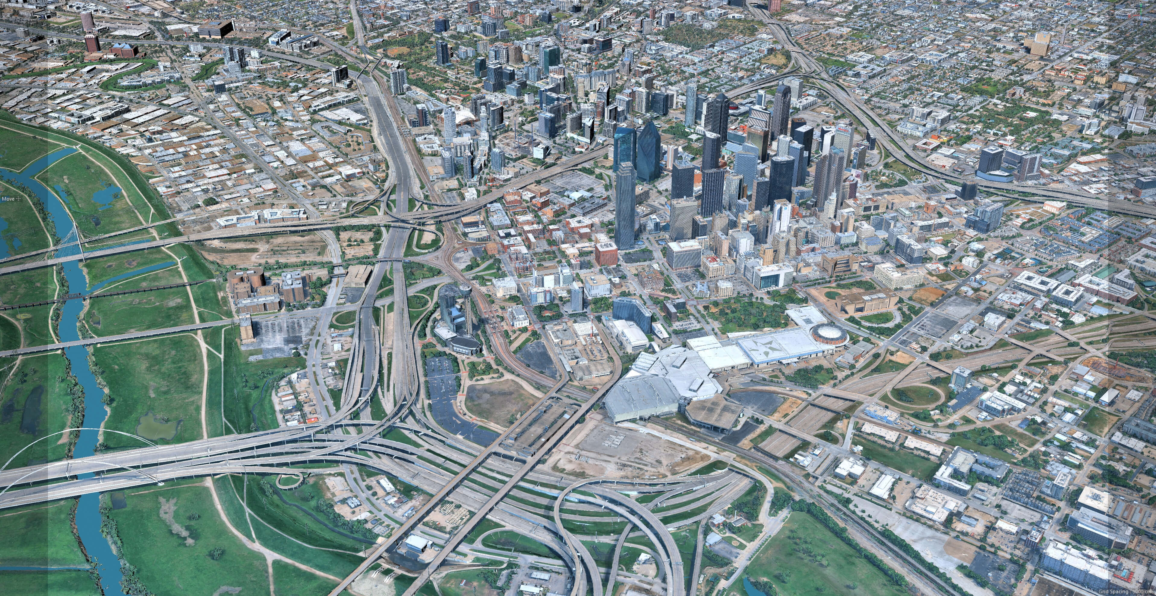 Dallas 3D Scan City Texas USA 3D Model 3D Model