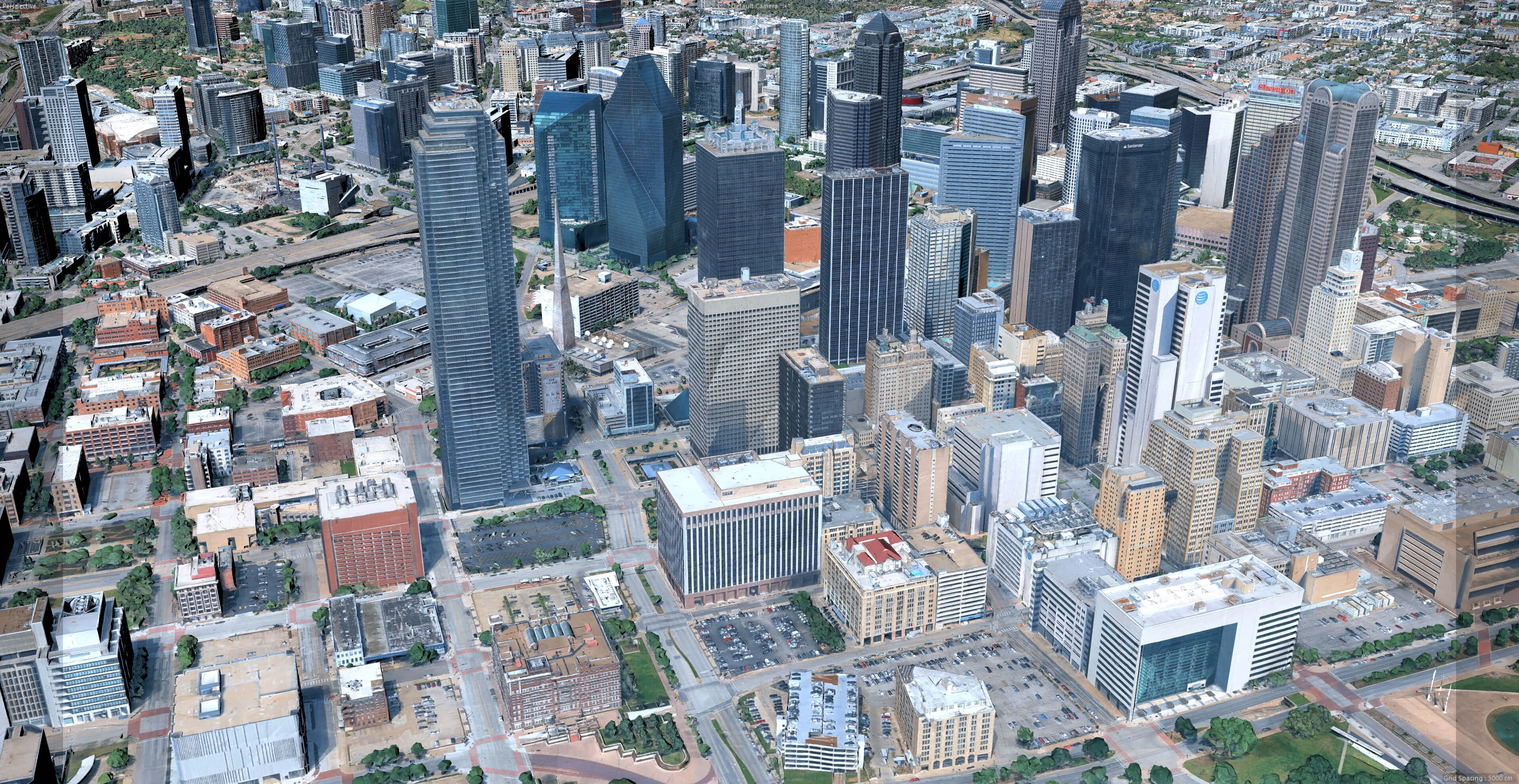 Dallas 3D Scan City Texas USA 3D Model 3D Model