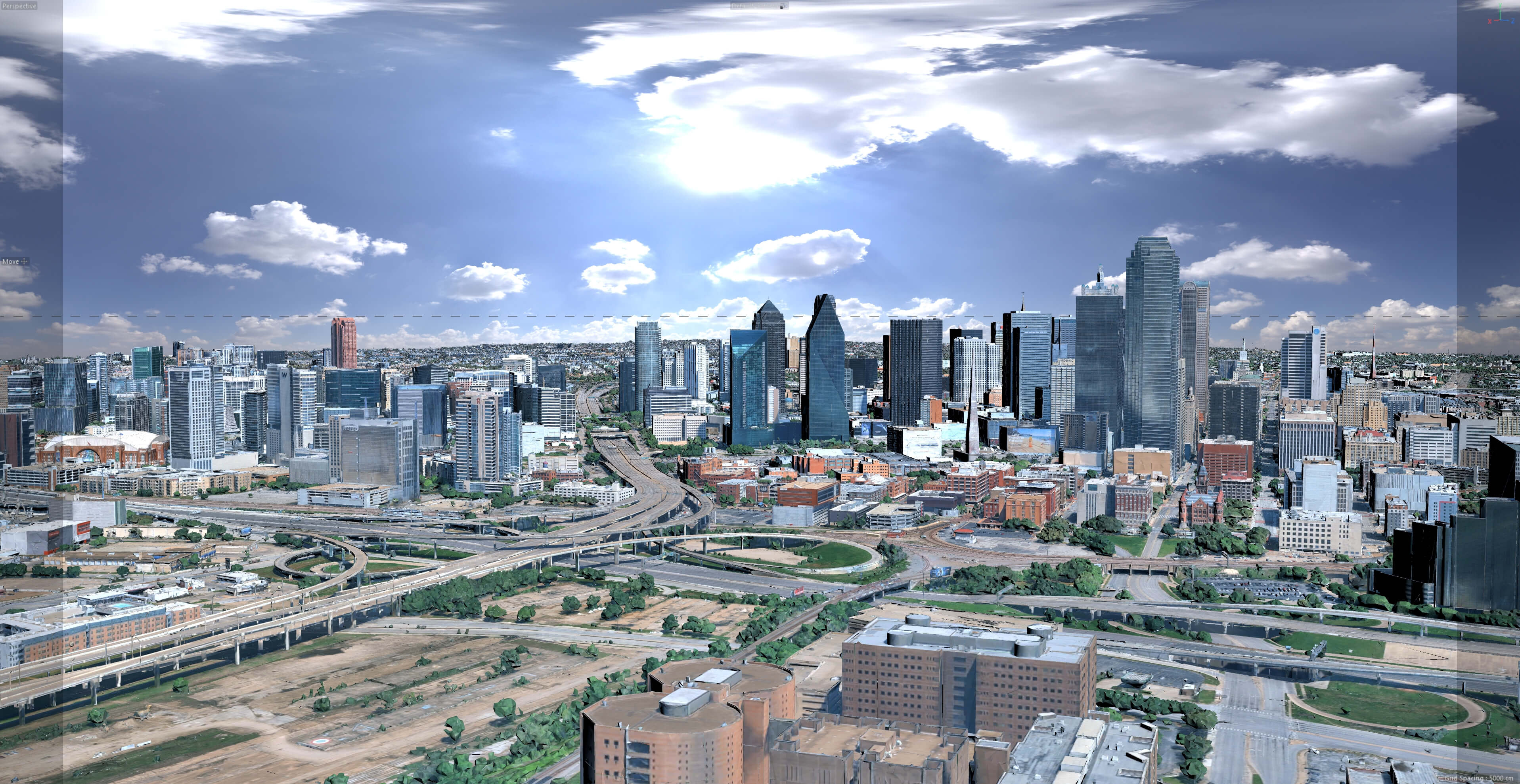 Dallas 3D Scan City Texas USA 3D Model 3D Model