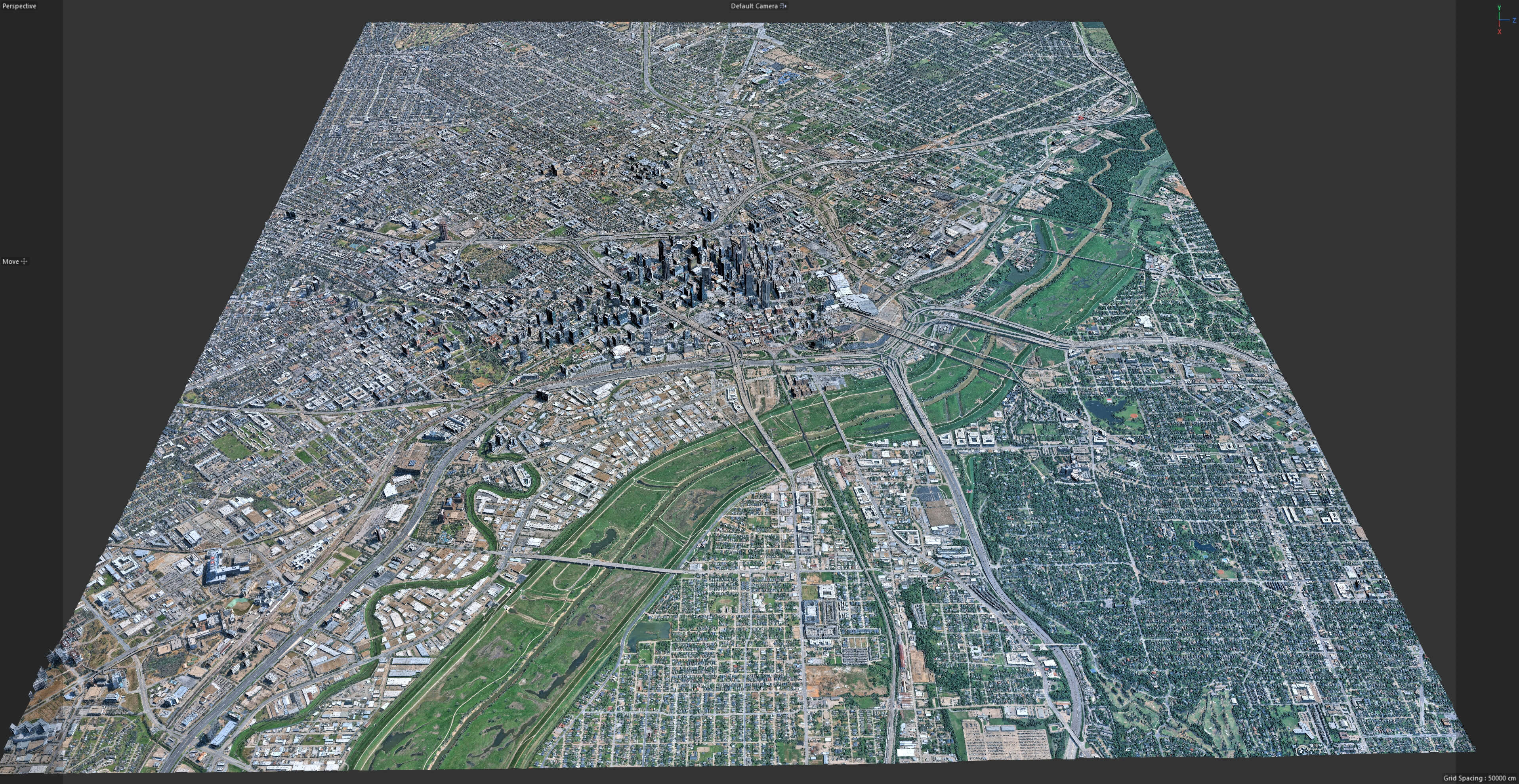 Dallas 3D Scan City Texas USA 3D Model 3D Model