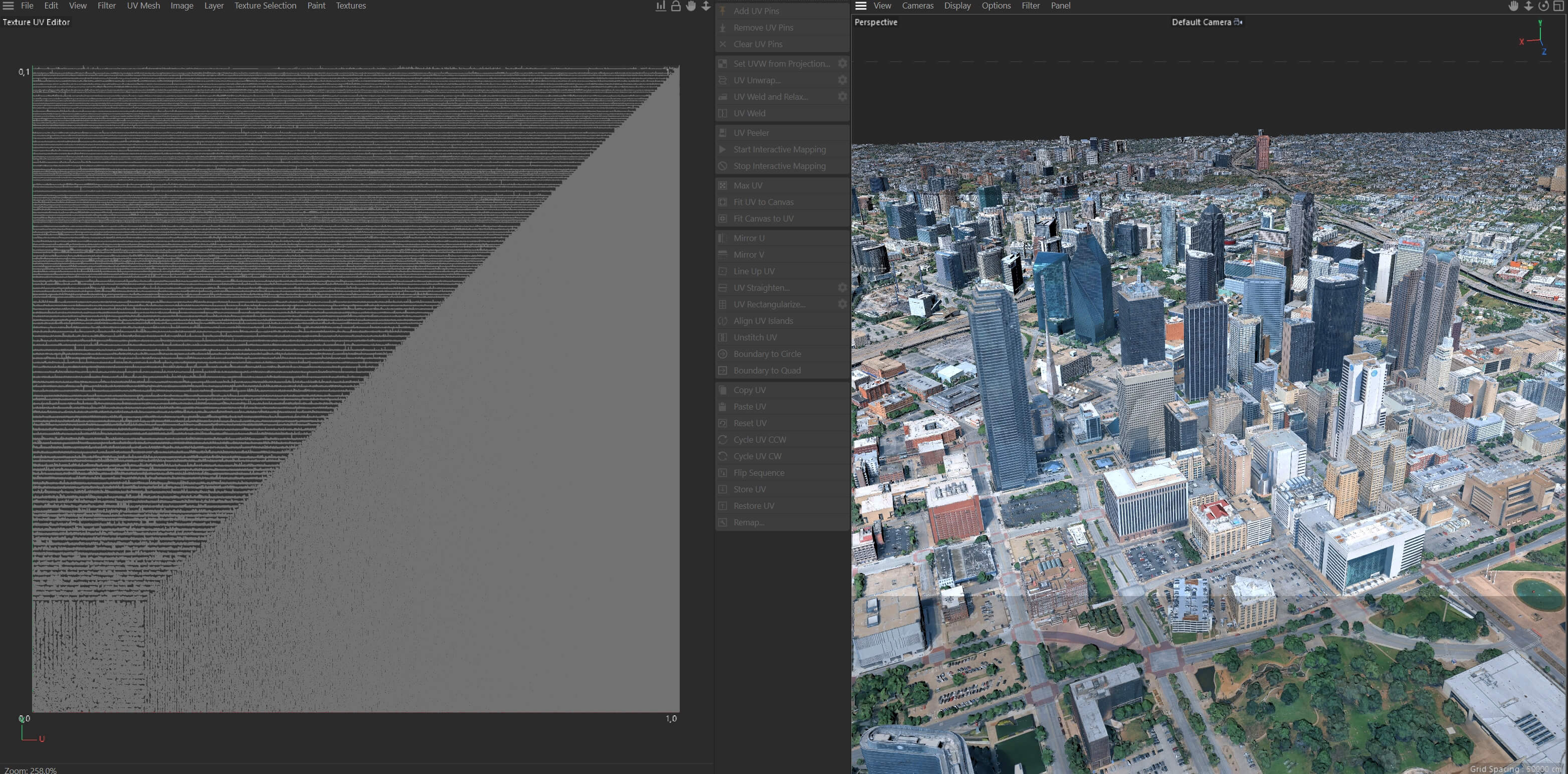 Dallas 3D Scan City Texas USA 3D Model 3D Model