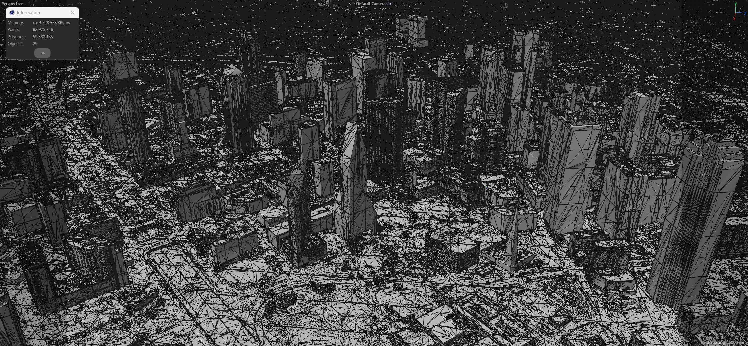 Dallas 3D Scan City Texas USA 3D Model 3D Model