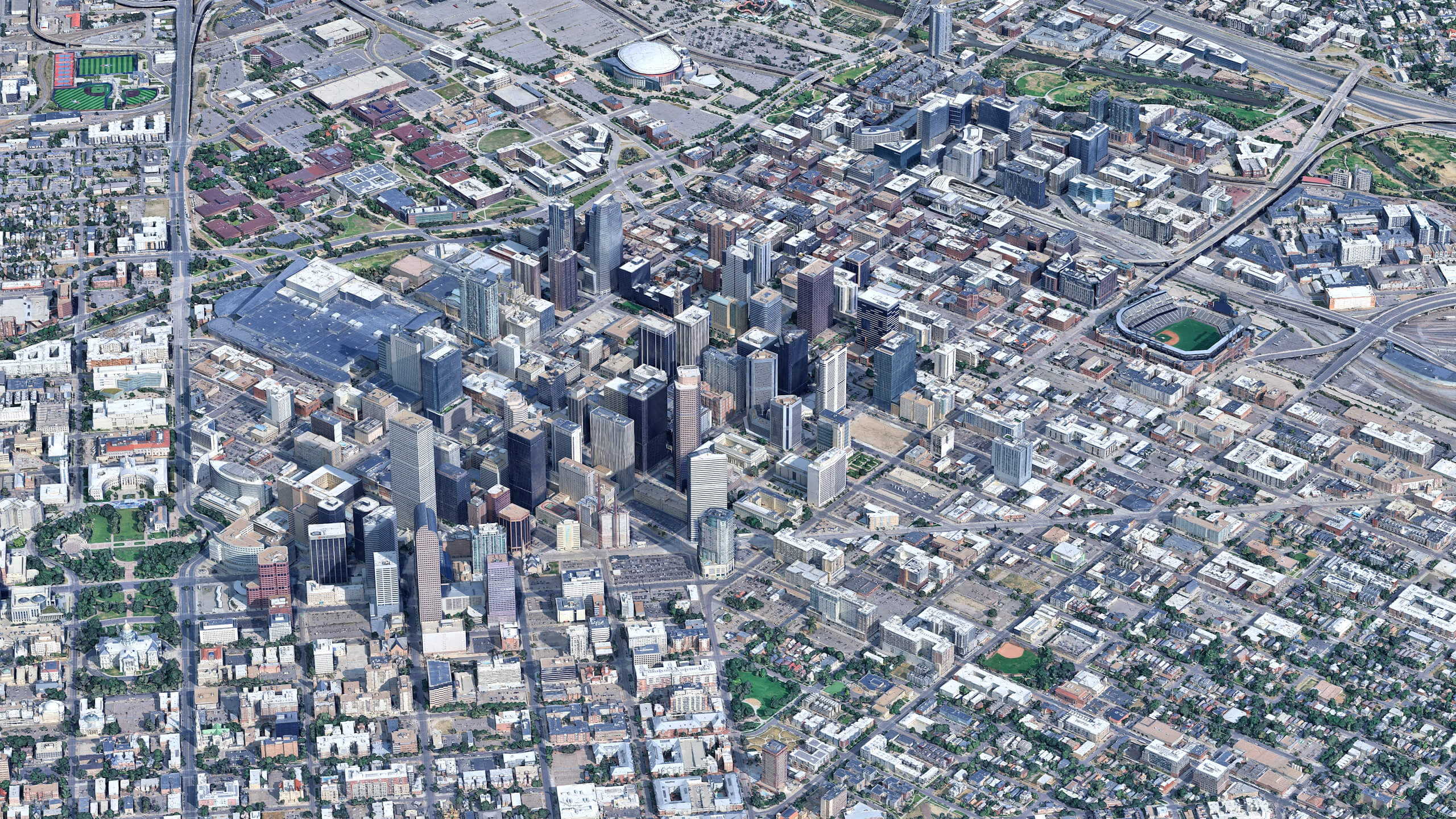 Denver 3D Scan City USA 3D Model 3D Model