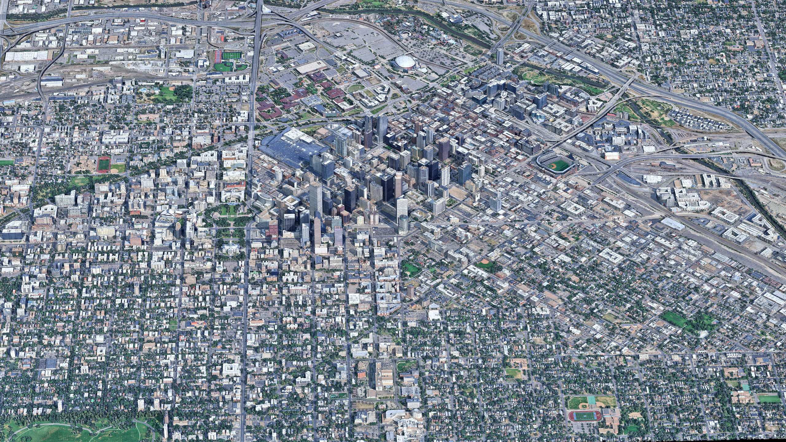 Denver 3D Scan City USA 3D Model 3D Model