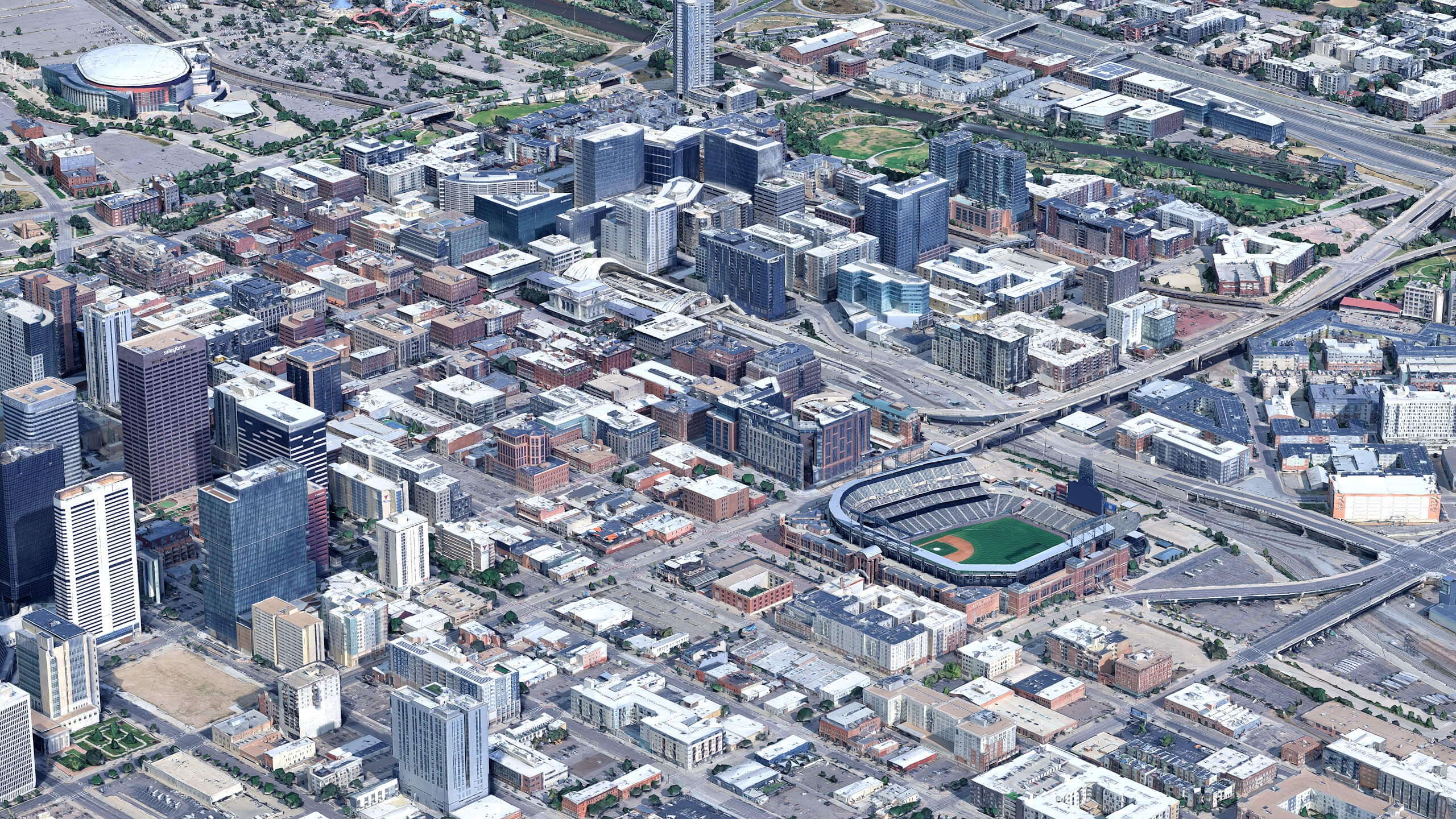 Denver 3D Scan City USA 3D Model 3D Model