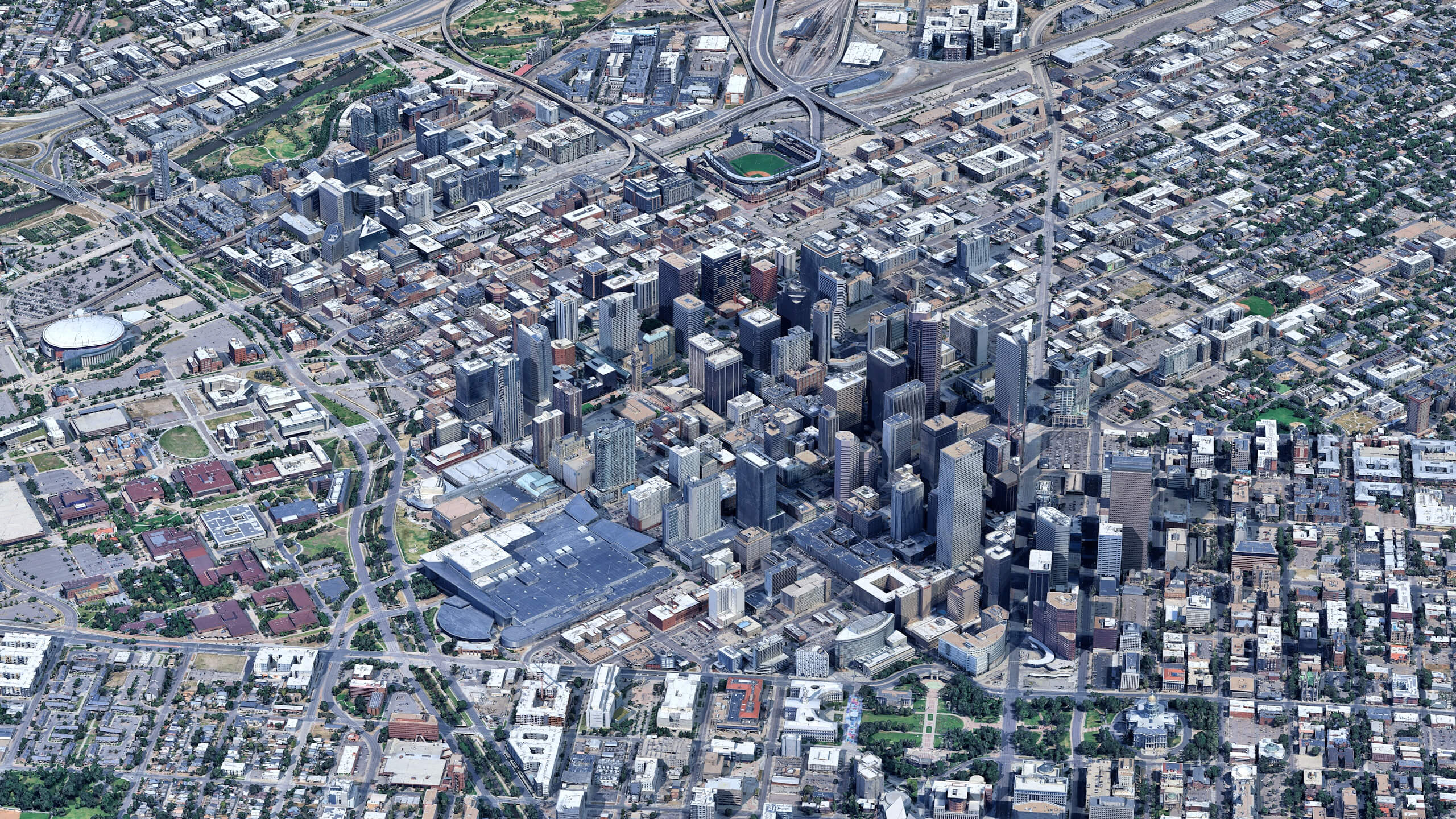 Denver 3D Scan City USA 3D Model 3D Model