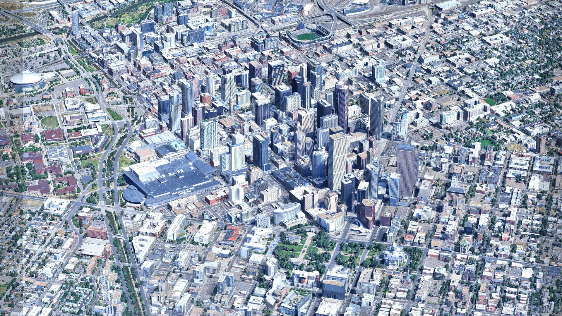 Denver 3D Scan City USA 3D Model 3D Model