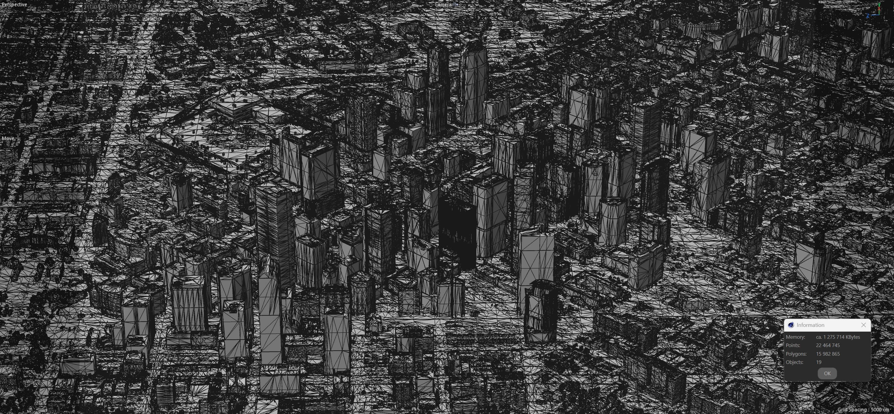 Denver 3D Scan City USA 3D Model 3D Model