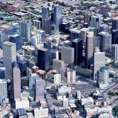 Denver 3D Scan City USA 3D Model