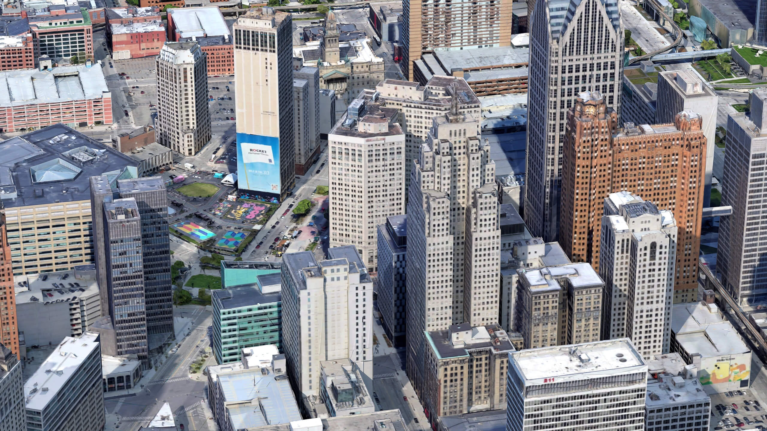 Detroit 3D Scan City USA 3D Model 3D Model
