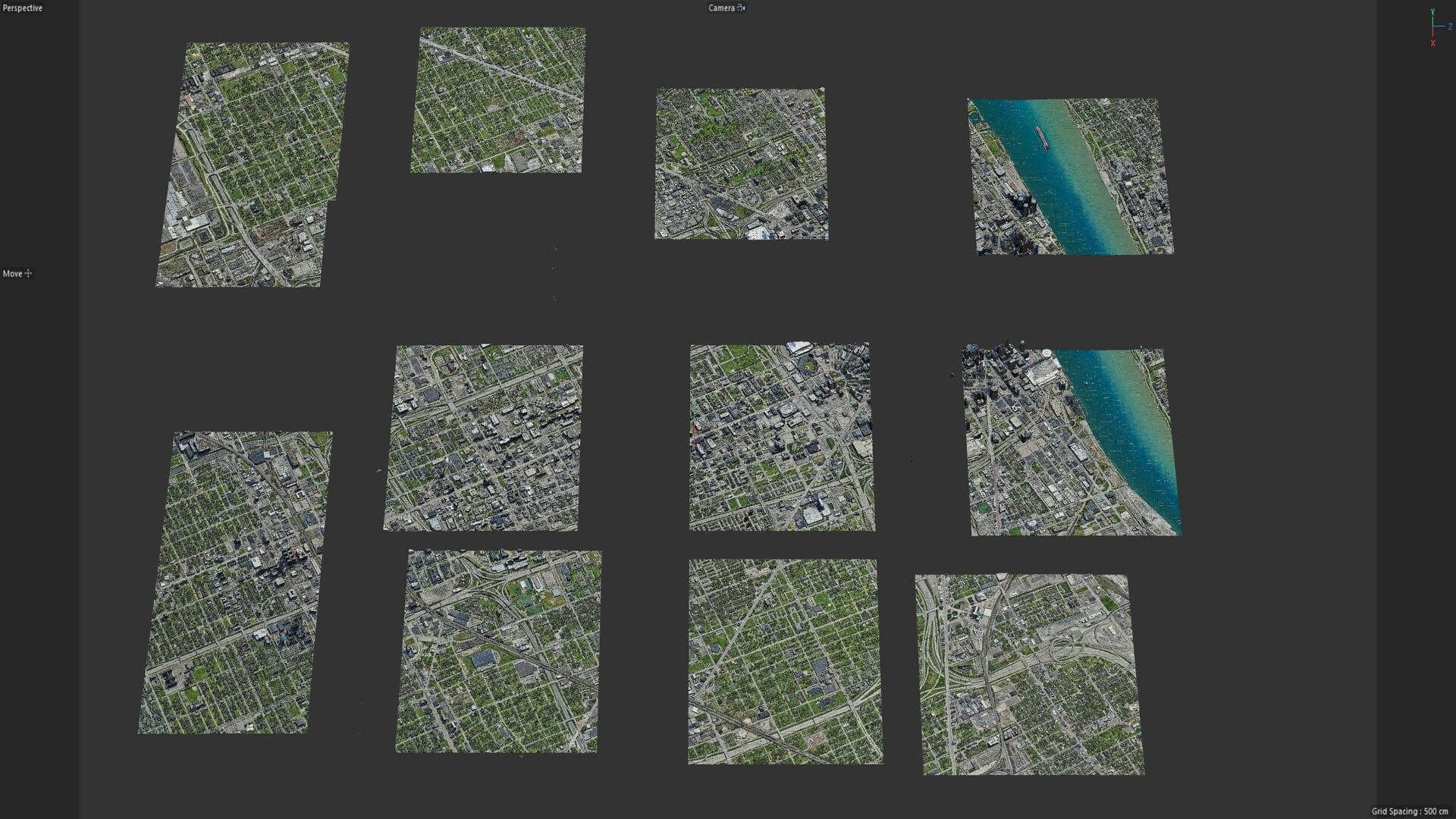 Detroit 3D Scan City USA 3D Model 3D Model