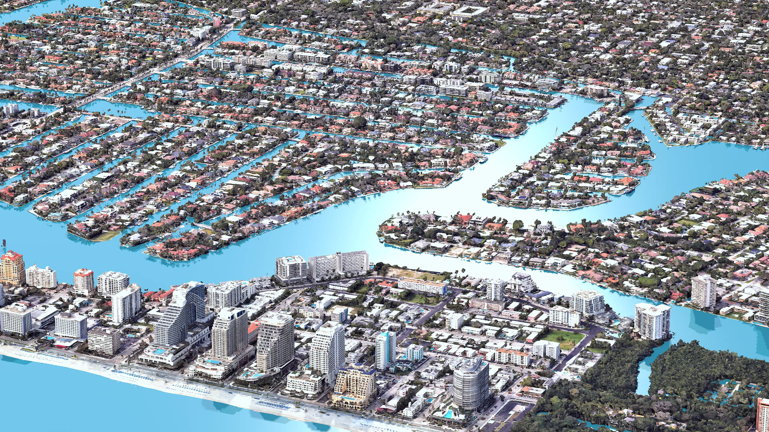 Fort Lauderdale 3D Scan City USA 3D Model 3D Model