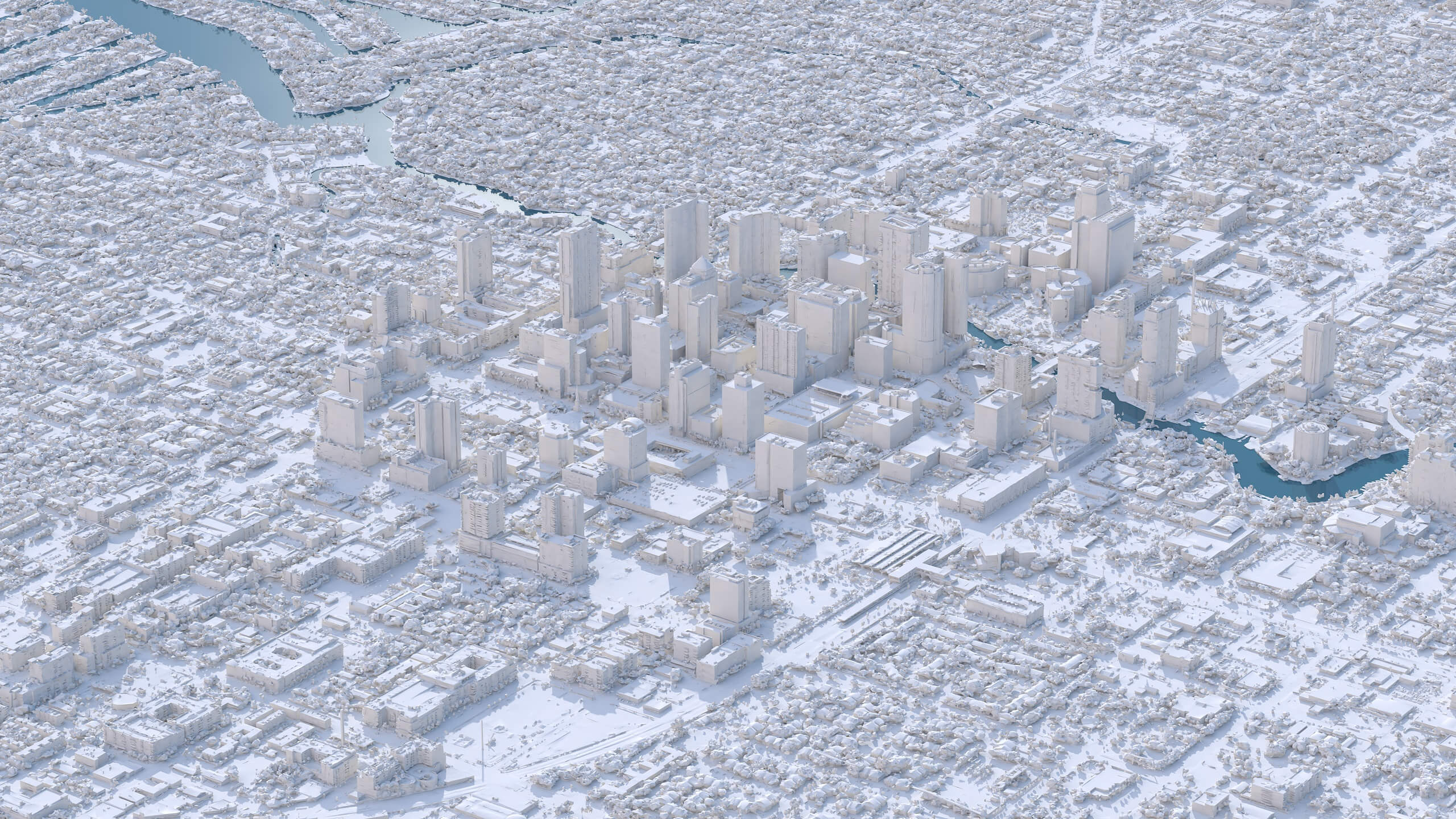 Fort Lauderdale 3D Scan City USA 3D Model 3D Model