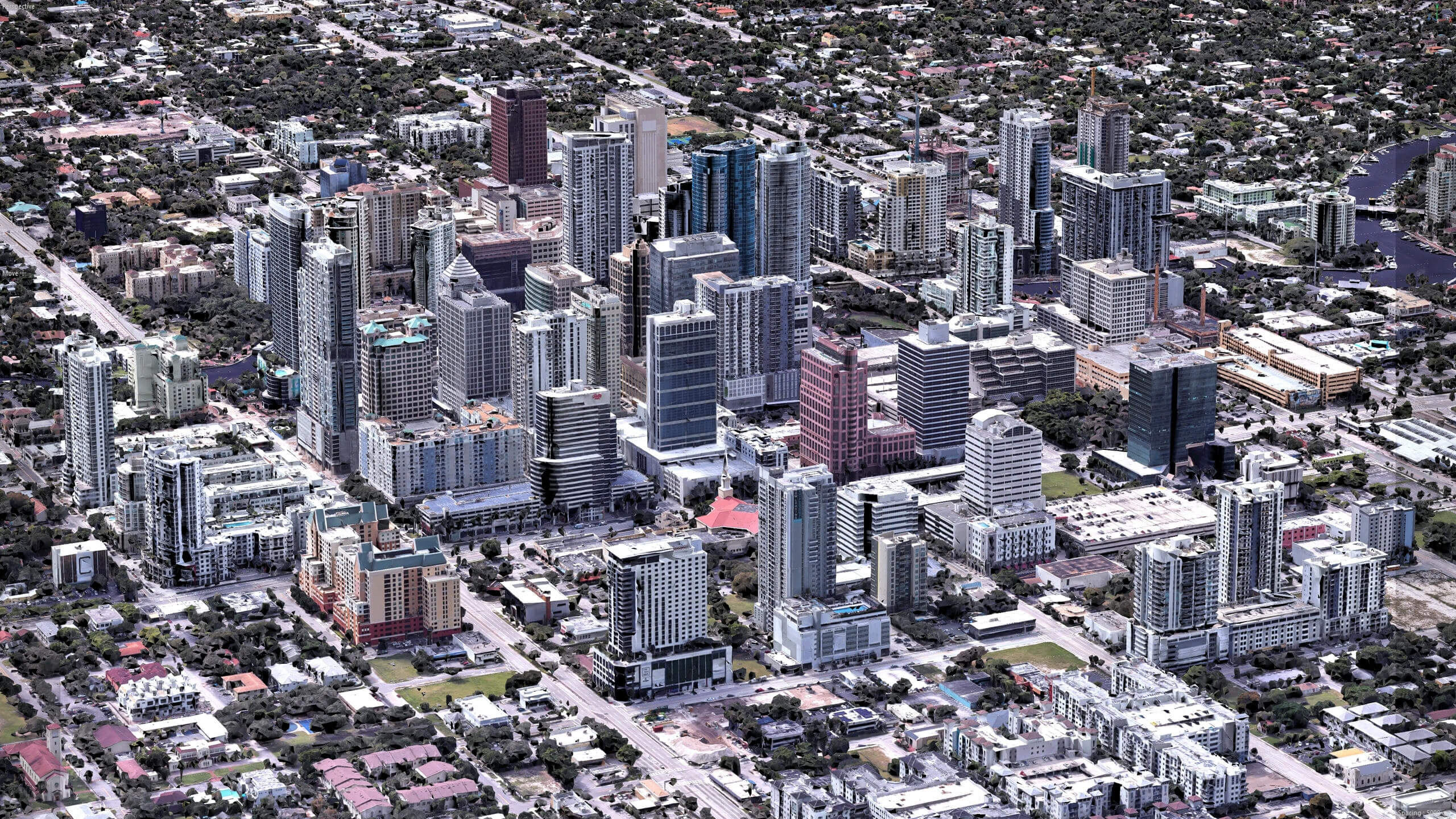 Fort Lauderdale 3D Scan City USA 3D Model 3D Model