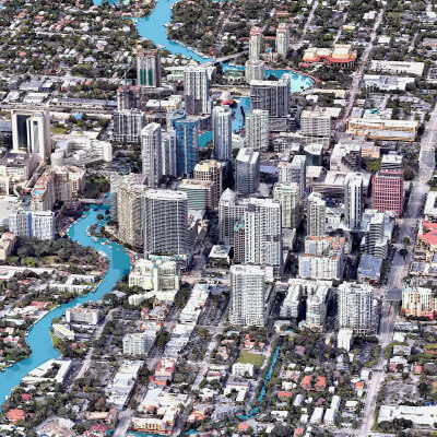 Fort Lauderdale 3D Scan City USA 3D Model