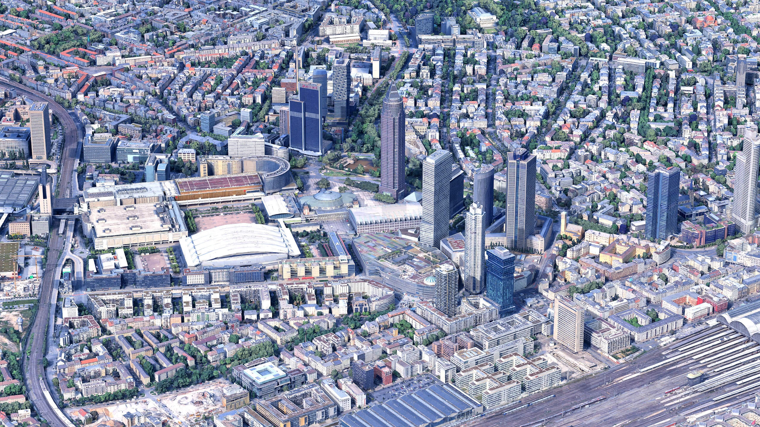 Frankfurt 3D Scan City Germany 3D Model 3D Model