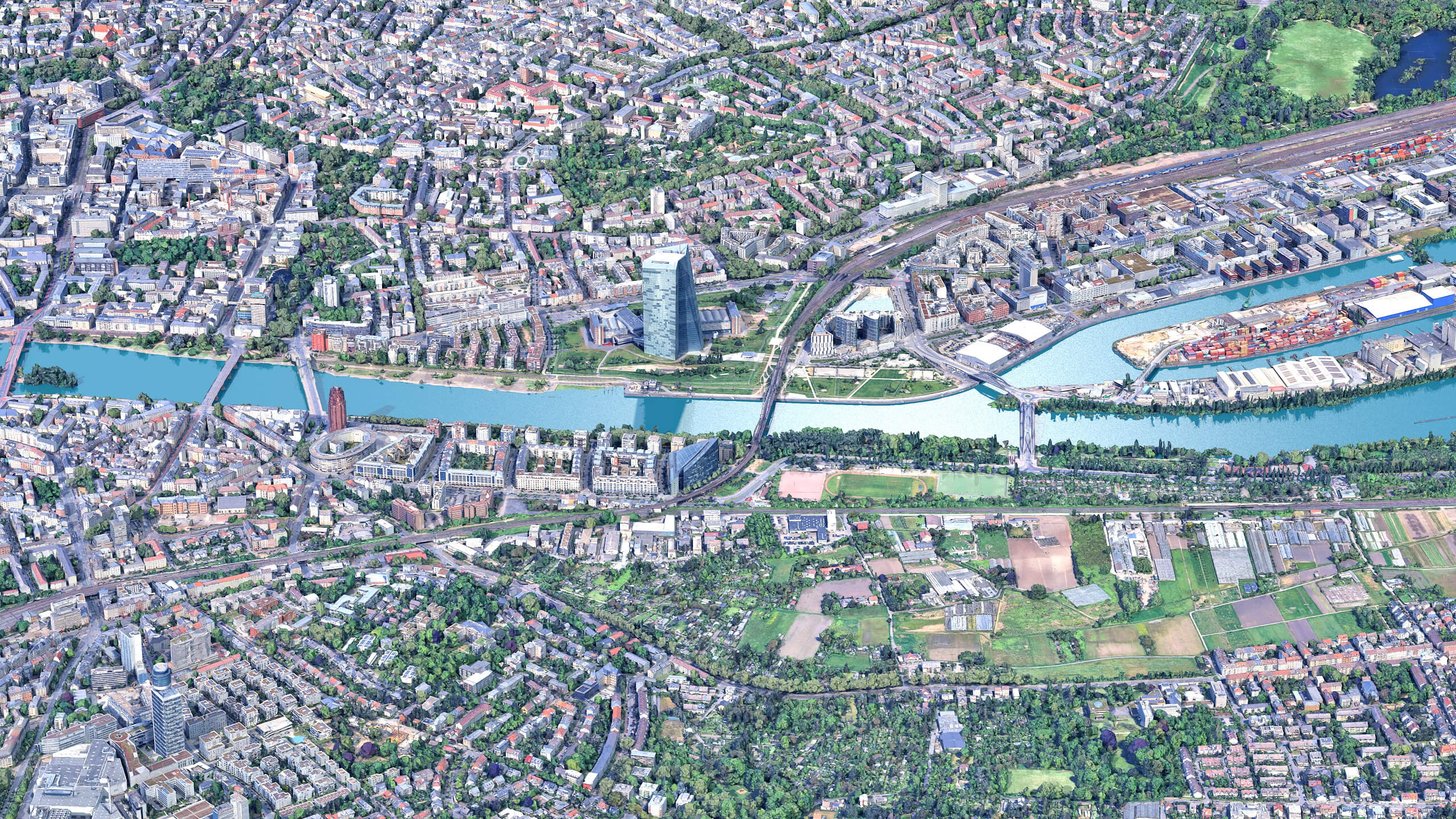 Frankfurt 3D Scan City Germany 3D Model 3D Model
