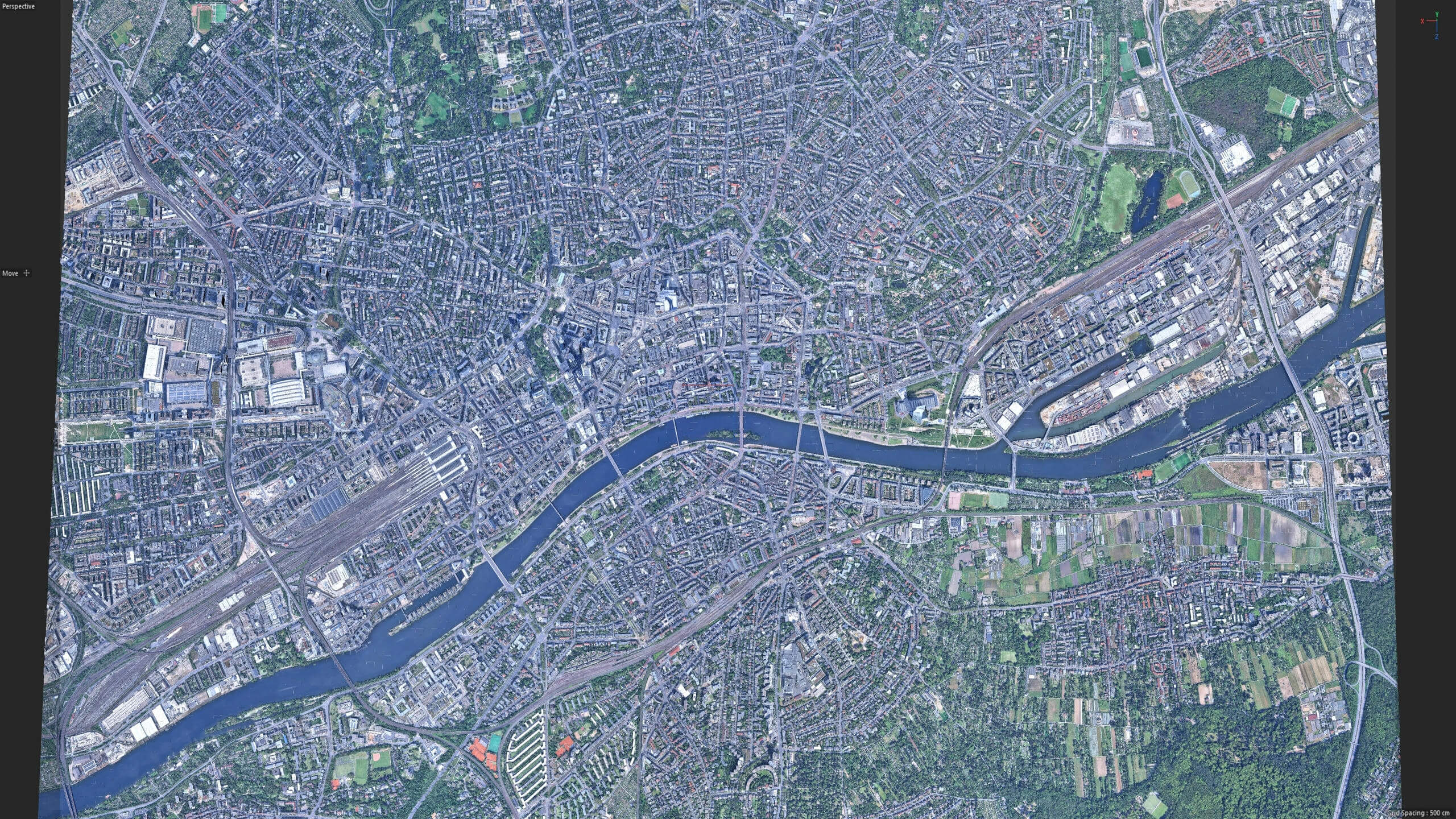 Frankfurt 3D Scan City Germany 3D Model 3D Model