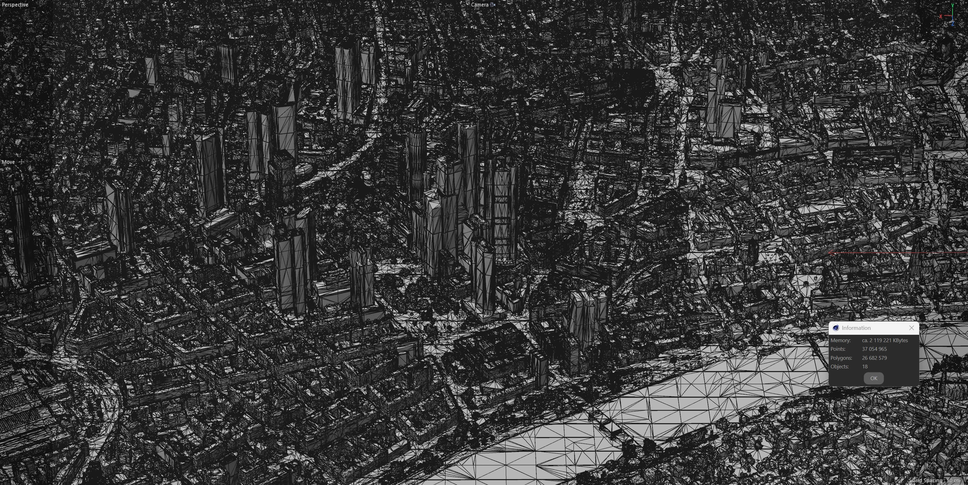 Frankfurt 3D Scan City Germany 3D Model 3D Model