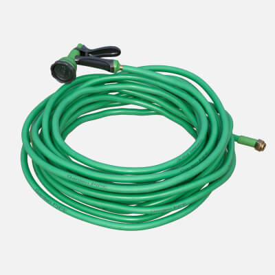 Garden Hose and Trigger Nozzle