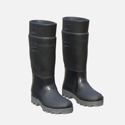 Gumboots 3D Model