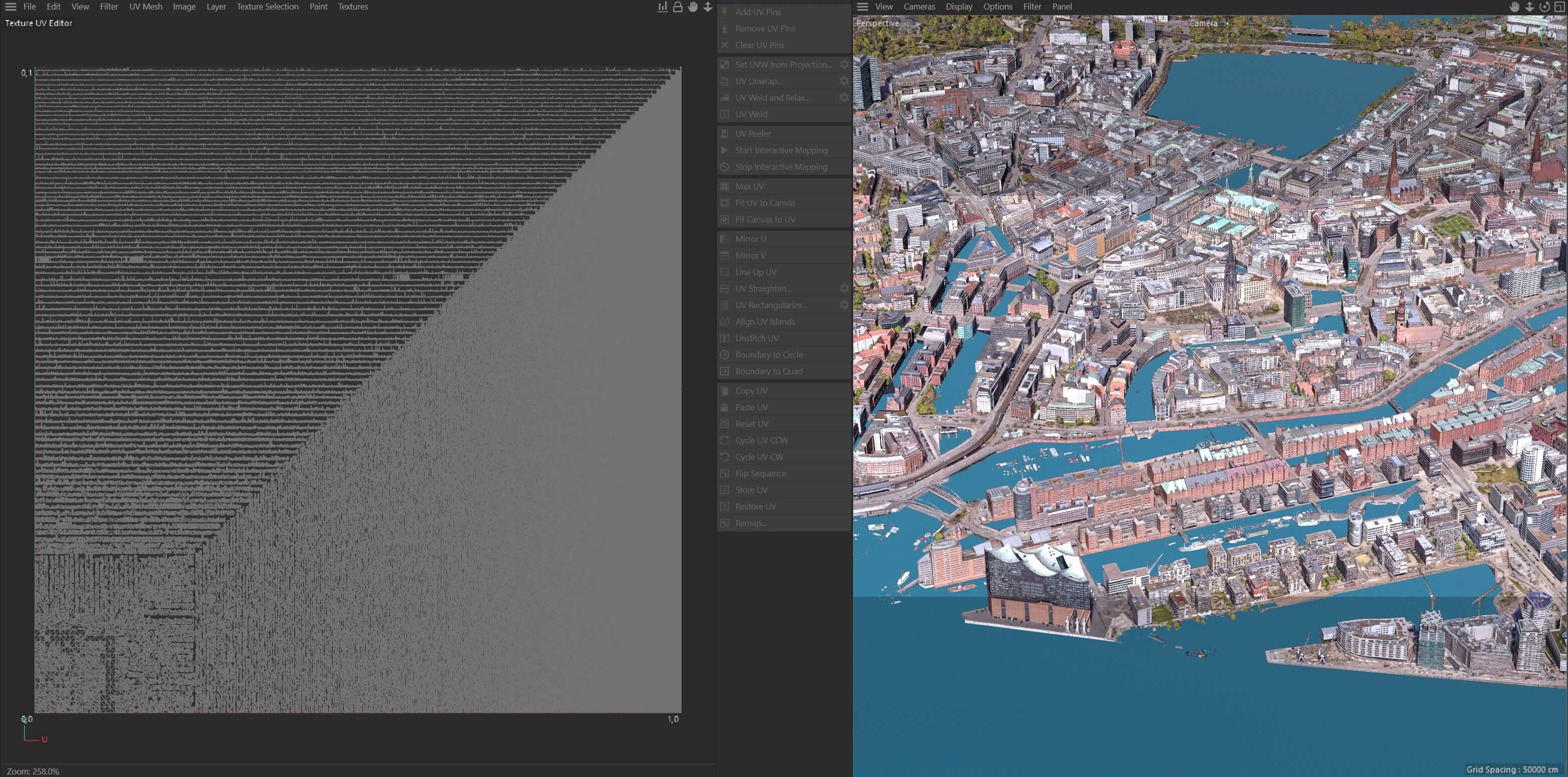 Hamburg 3D Scan City Germany 3D Model 3D Model